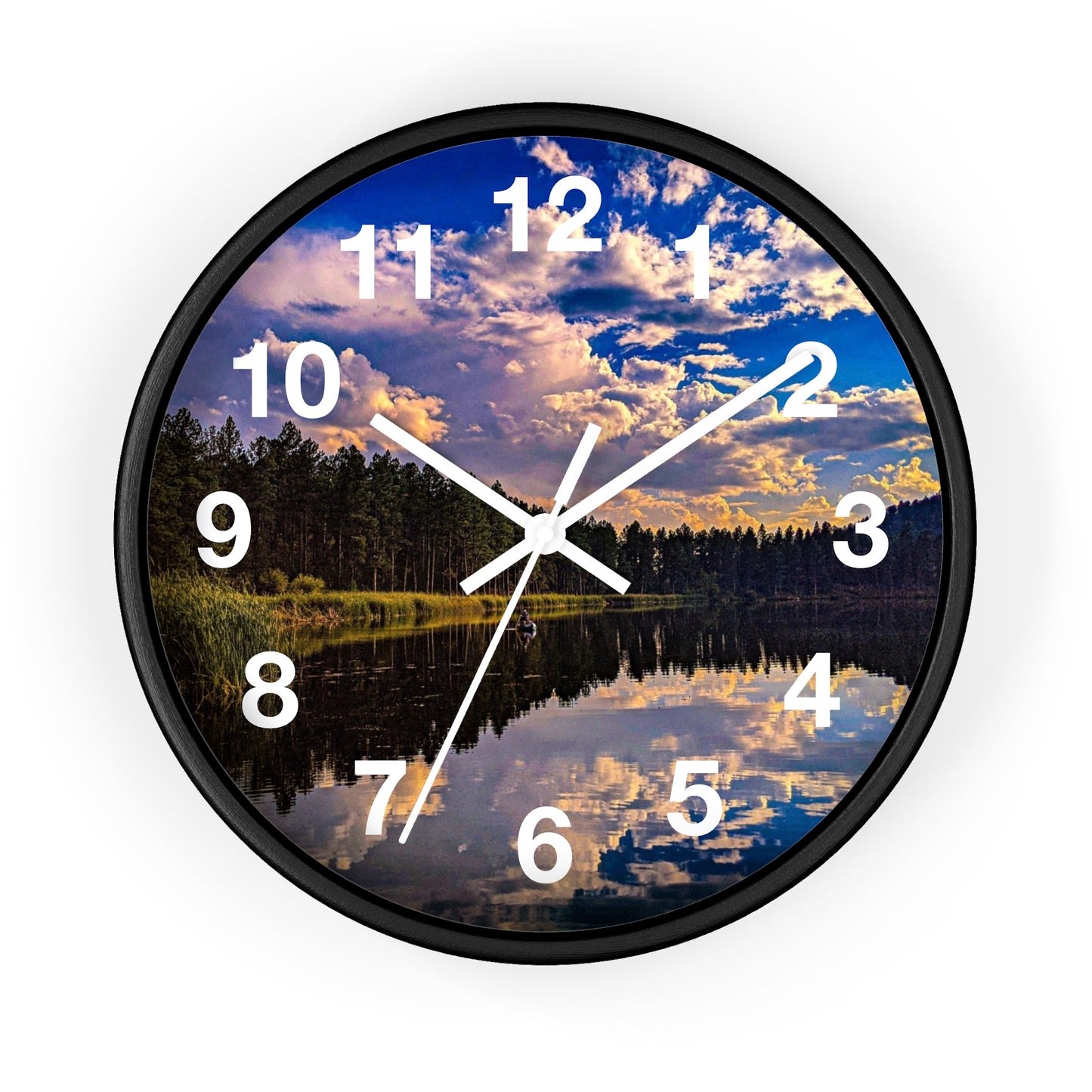 The Lake Wall Clock (SP Photography Collection)
