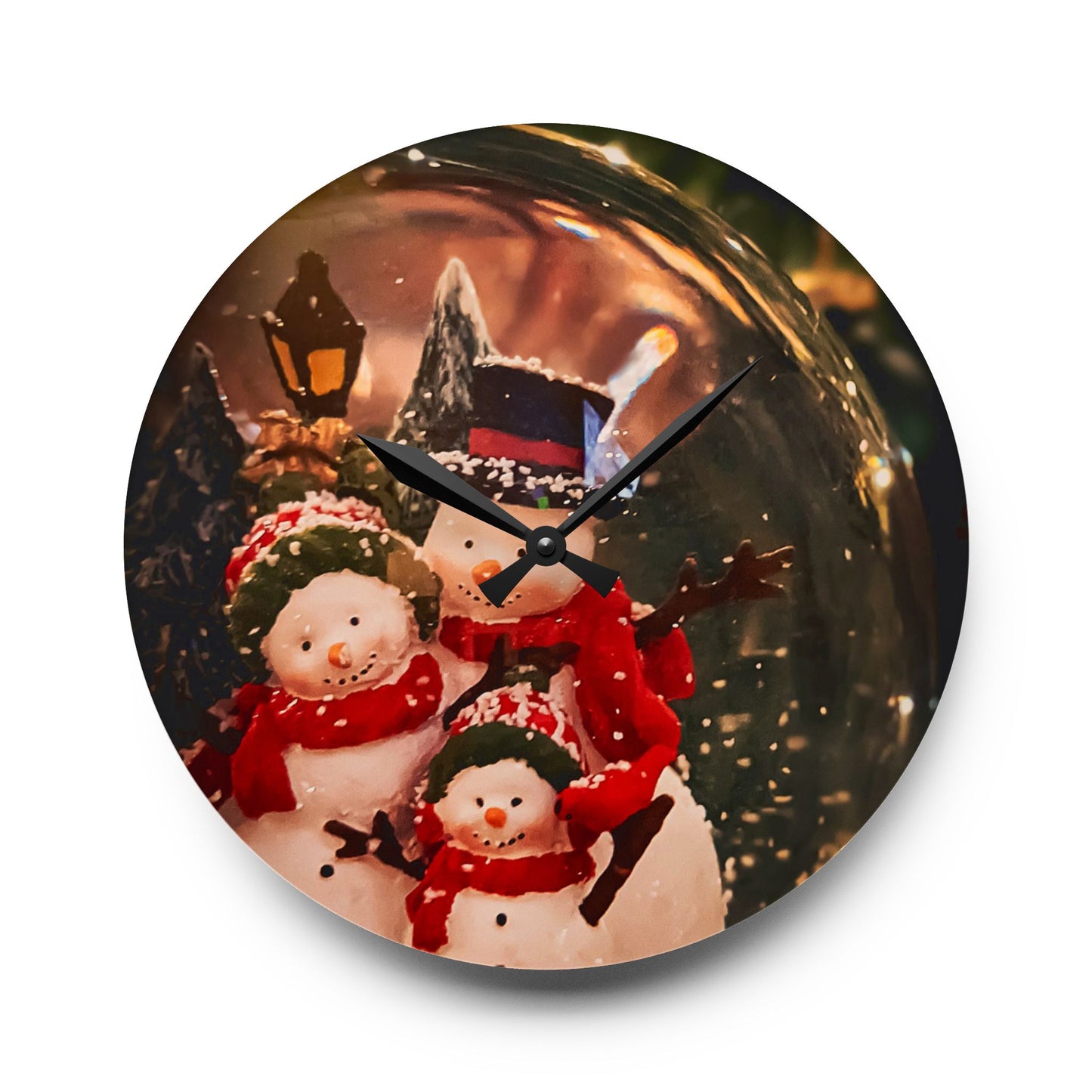 Snow Globe Wall Clock (SP Photography Collection)