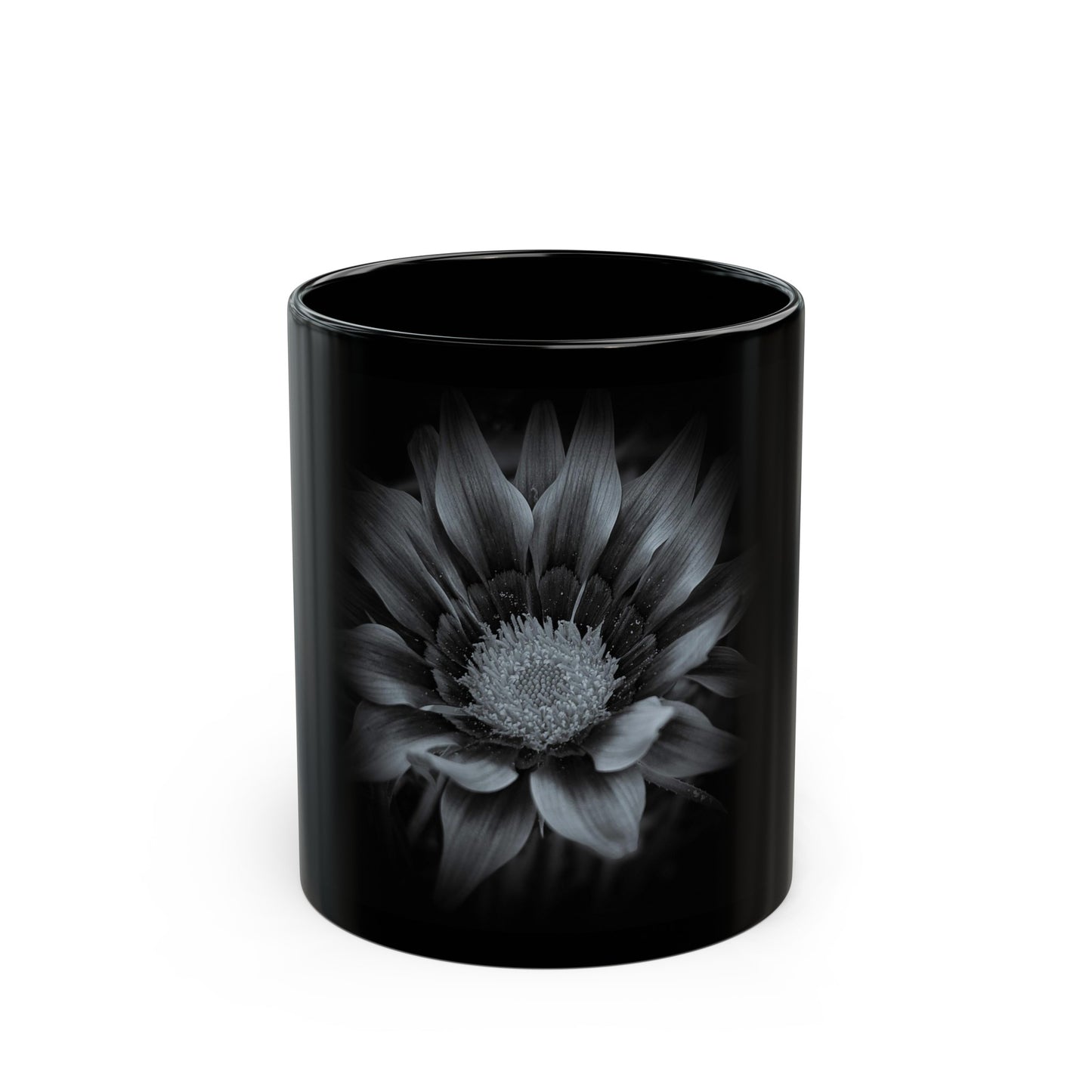 Midnight Bloom Black Mug (SP Photography Collection 11oz) BLACK