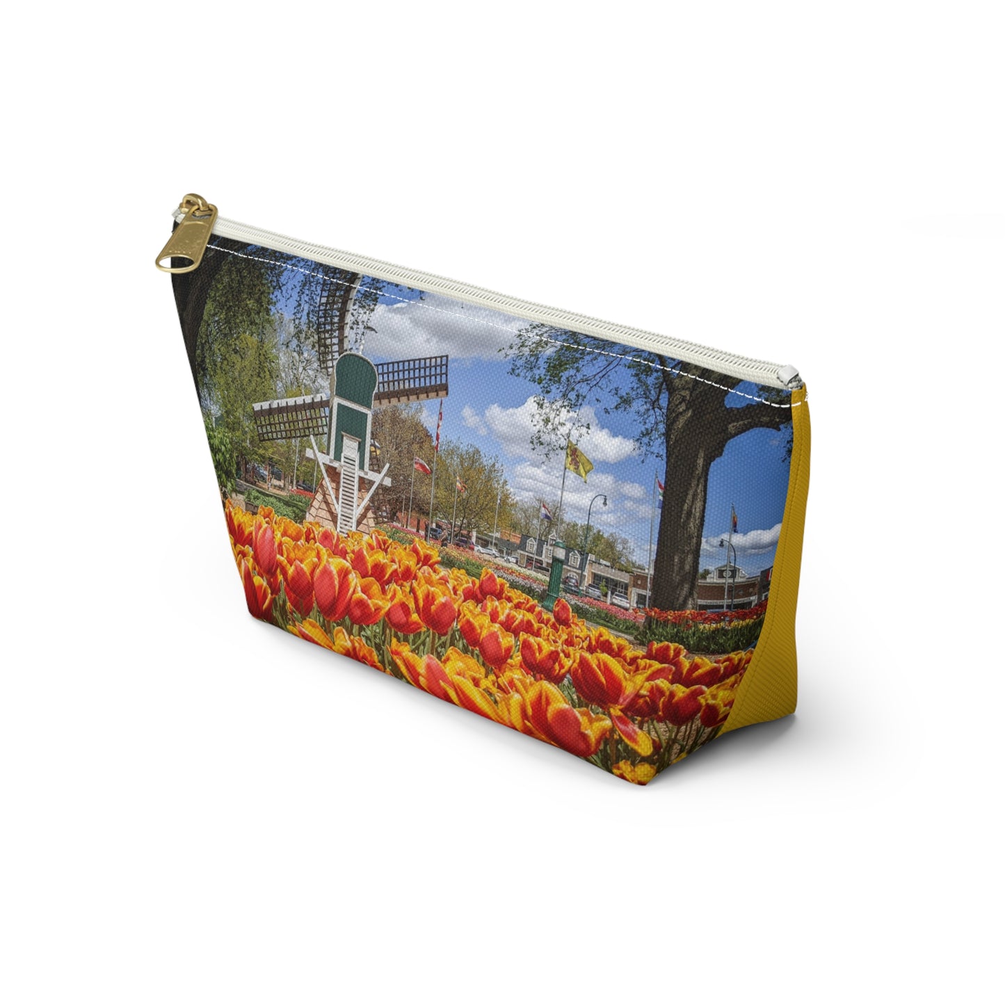 Windmill Garden Pouch w T-bottom (SP Photography Collection) YELLOW