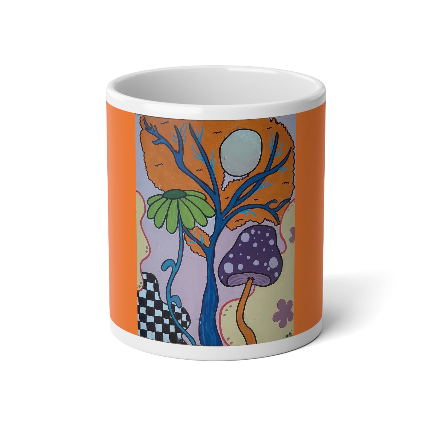 Mystic Mushroom Jumbo Mug, 20oz (Peculiar Paintings Collection)
