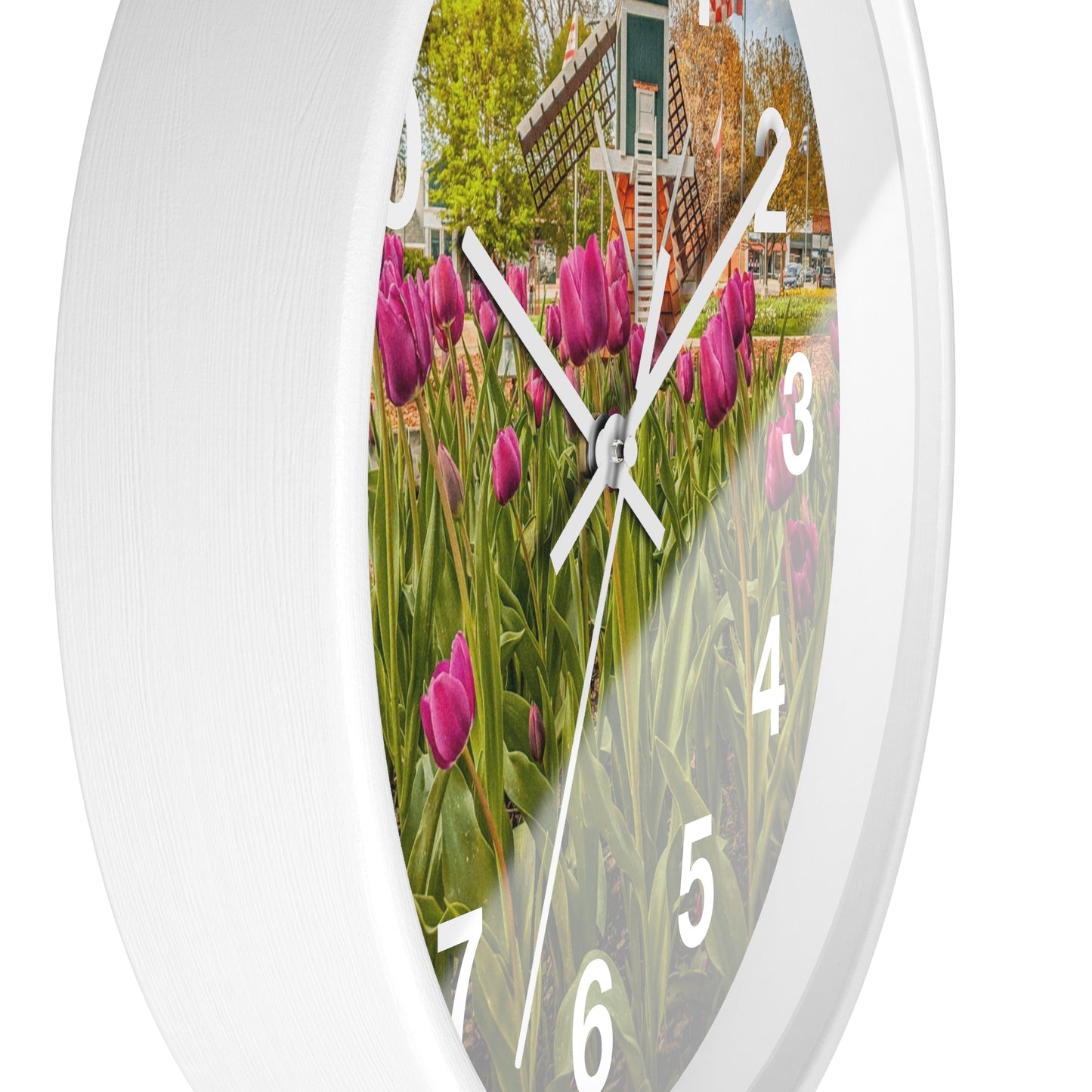 Windmill Tulip Wall Clock (SP Photography Collection)