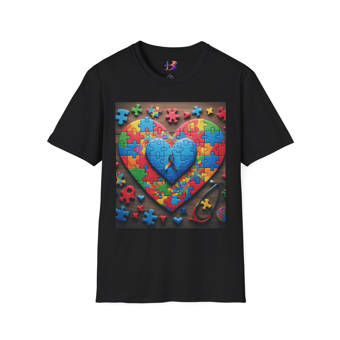 Autism Unisex Softstyle T-Shirt (aiB & J Collections)(MULTIPLE COLORS)
