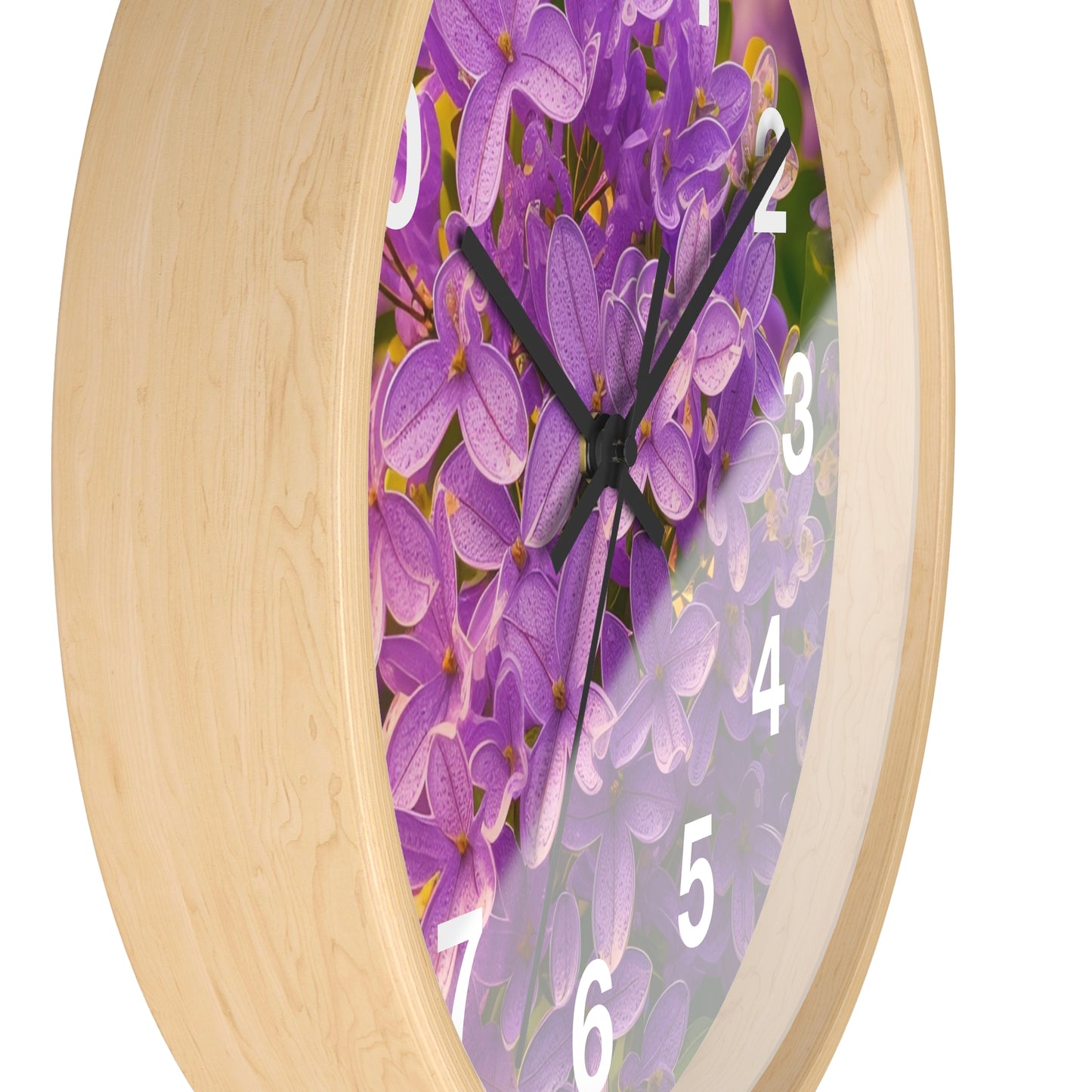 Purple Lilac Clock (SP Photography Collection)