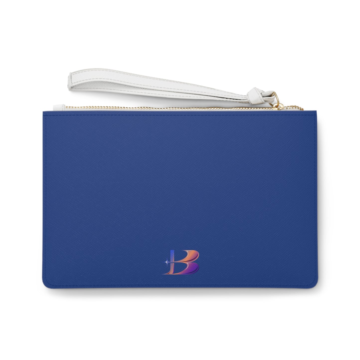 Madame Feline Large Clutch Bag (Peculiar Paintings Collection) NAVY