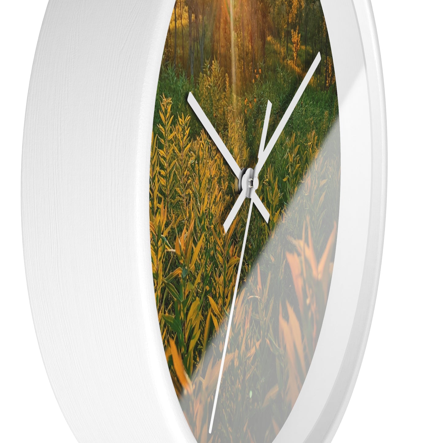 Golden Field Wall Clock (SP Photography Collection)