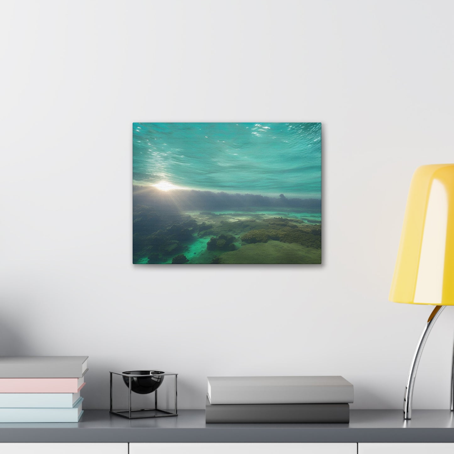 Under The Sea Canvas Gallery Wraps Black (SP Photography Collection)