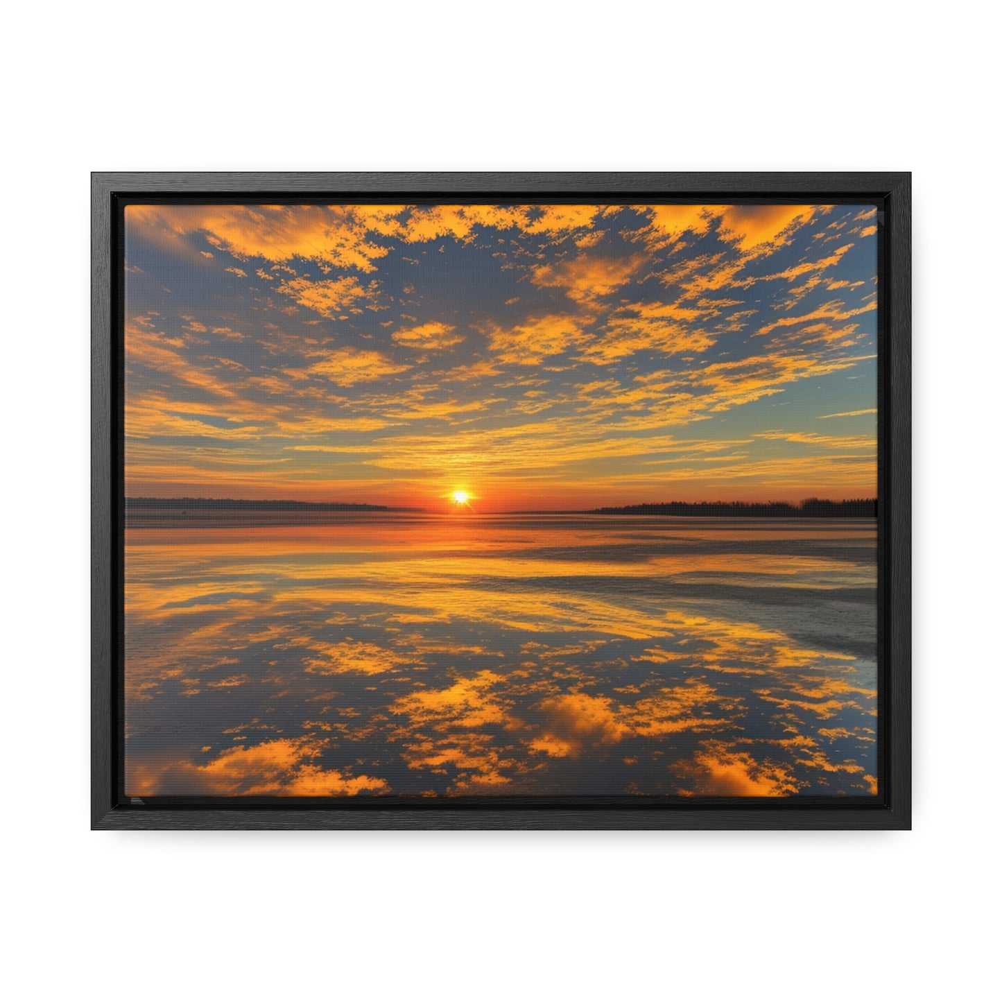 Orange Skies Canvas, Horizontal (Sp Photography Collection)