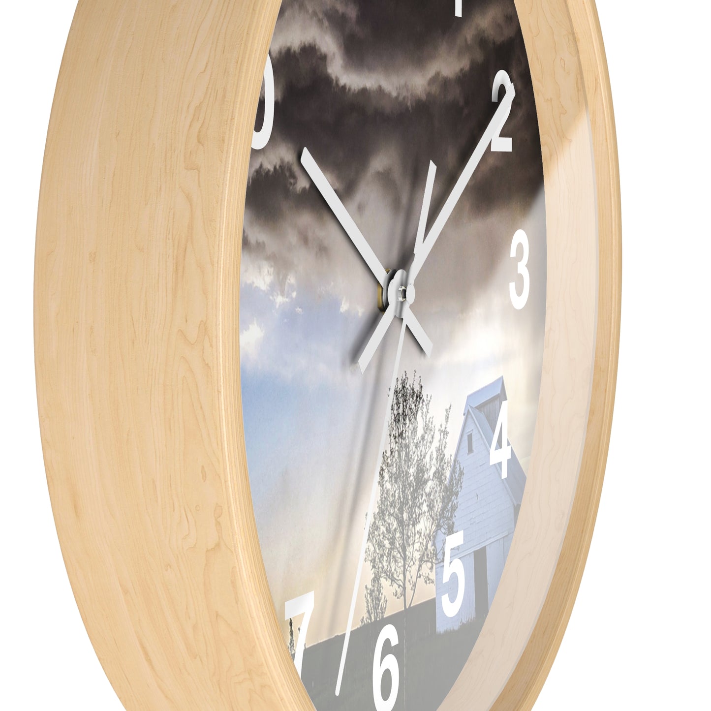 Cloudy Barn Clock (SP Photography Collection)