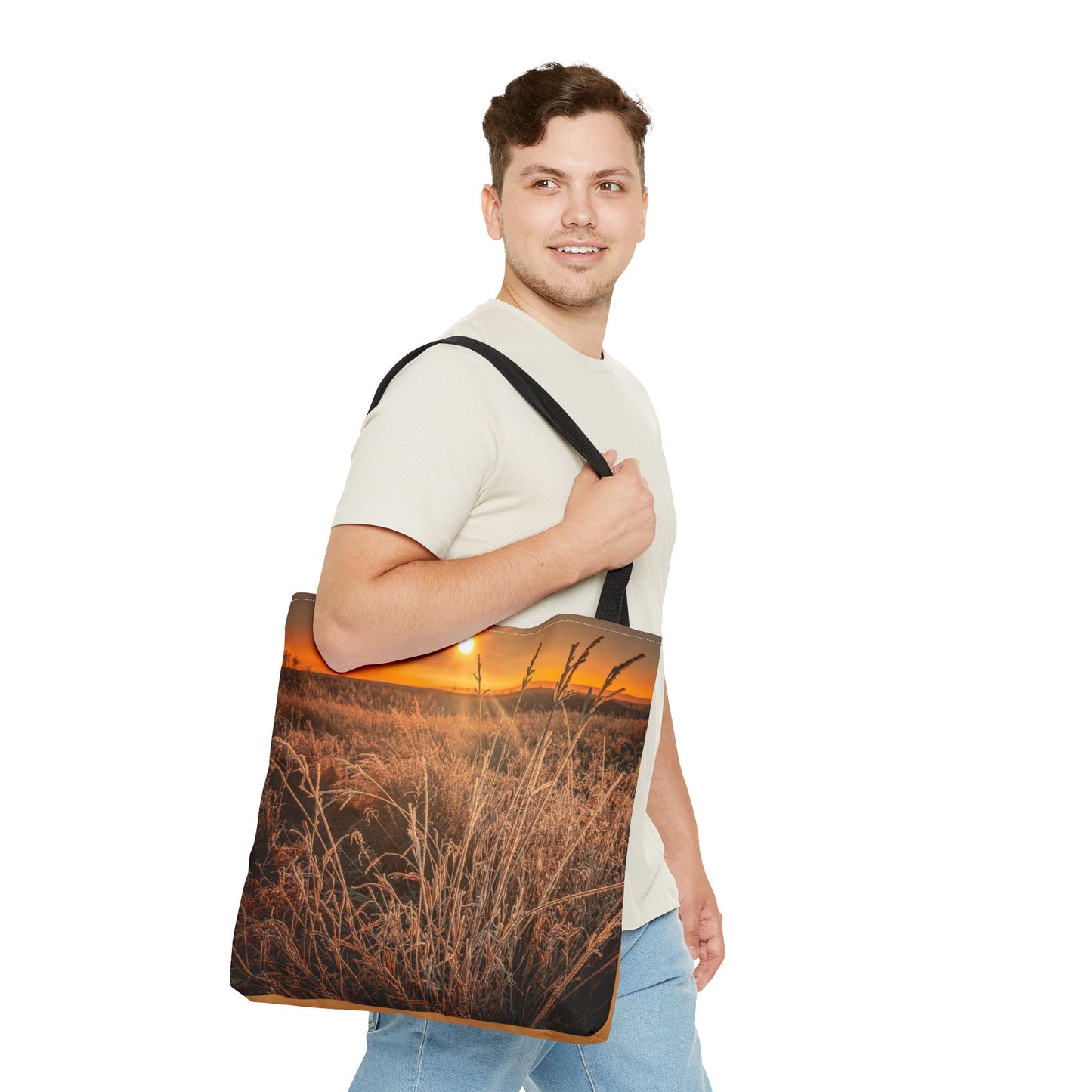 Wheat Tote Bag (SP Photography Collection) BROWN