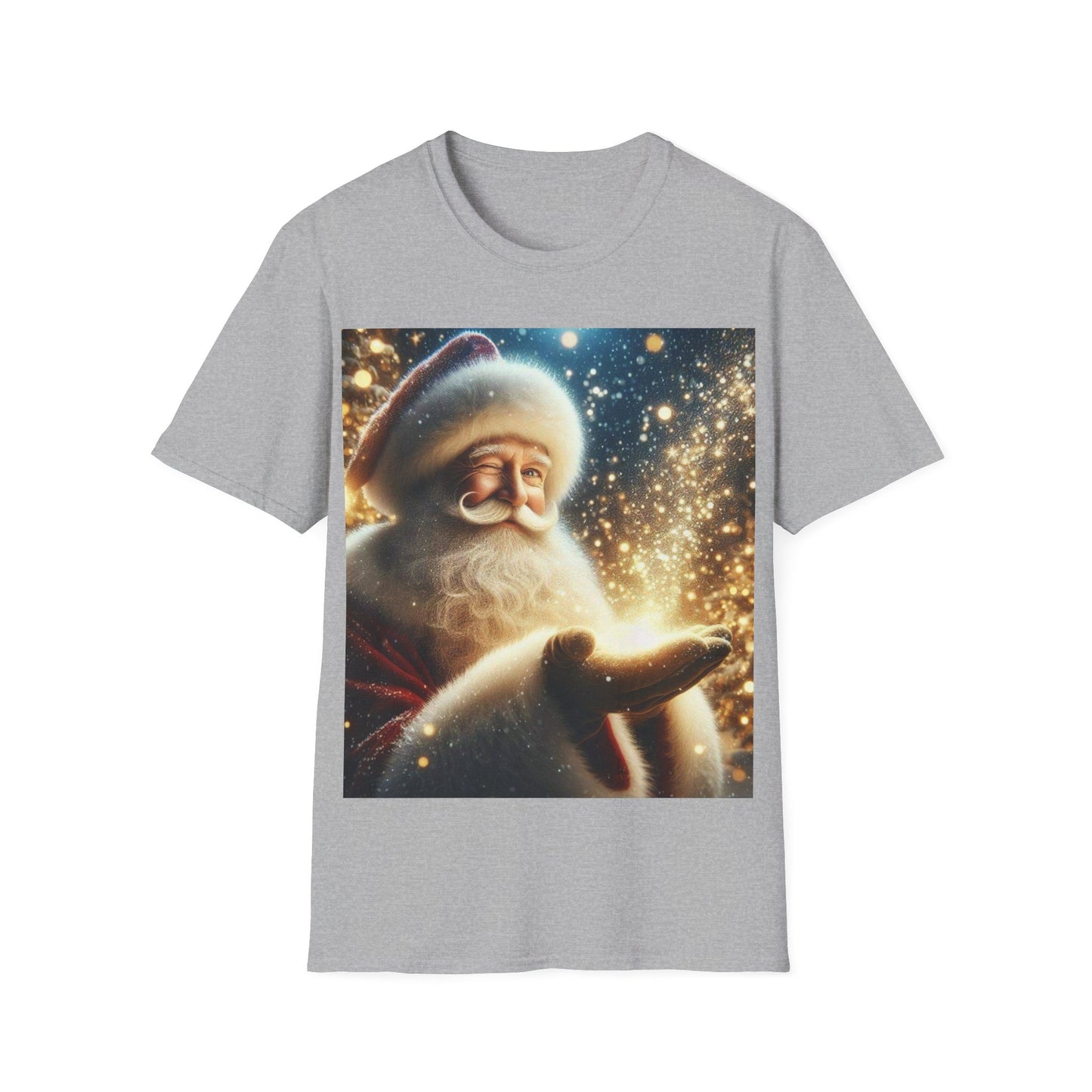 Santa Magic Unisex Softstyle T-Shirt (ai B & J Collections)