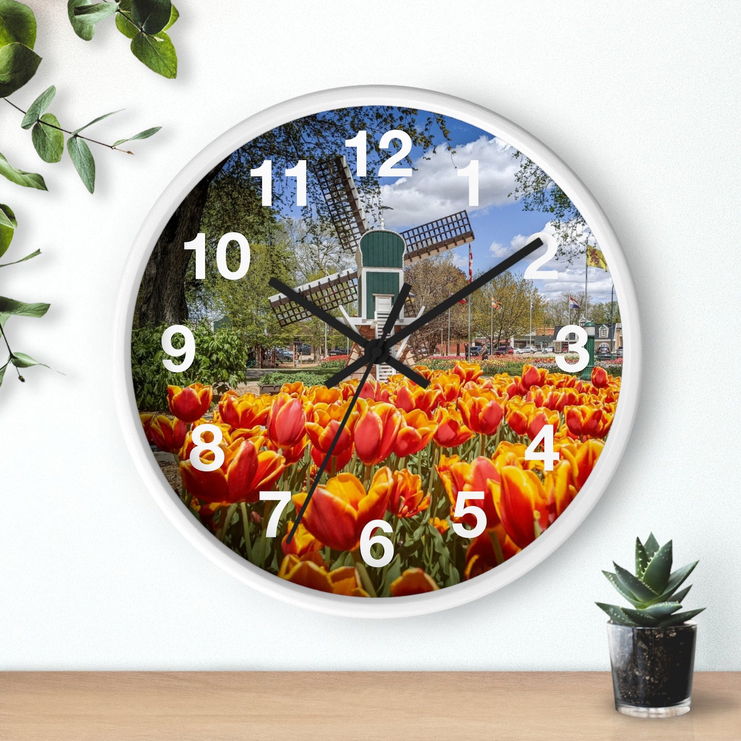 Windmill Garden Clock (SP Photography Collection)