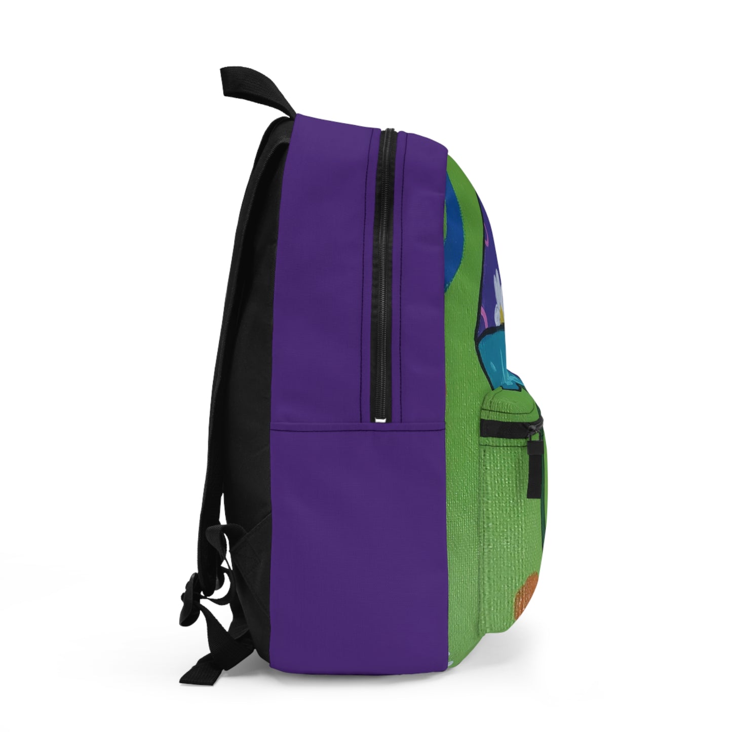 Marguerite Mushroom Backpack (Peculiar Paintings Collection) PURPLE