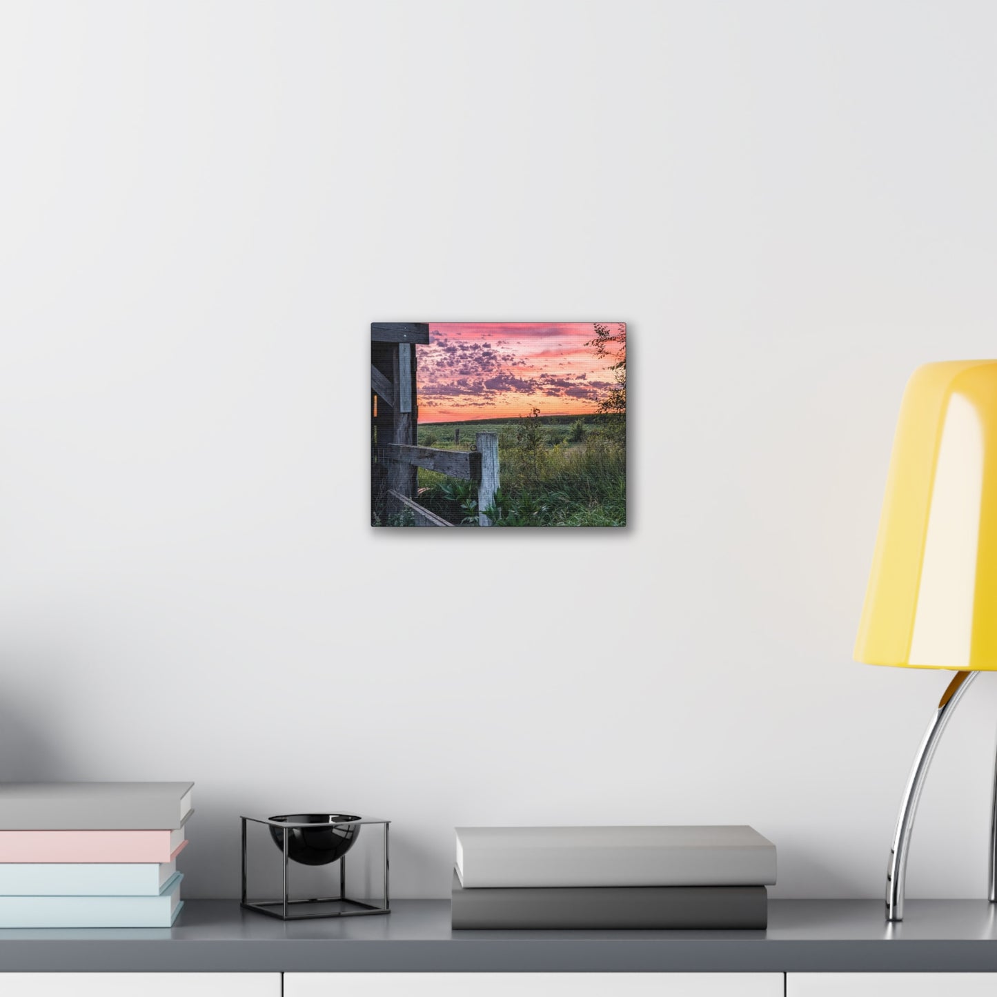 Pink Sky Canvas Stretched (SP Photography Collection)