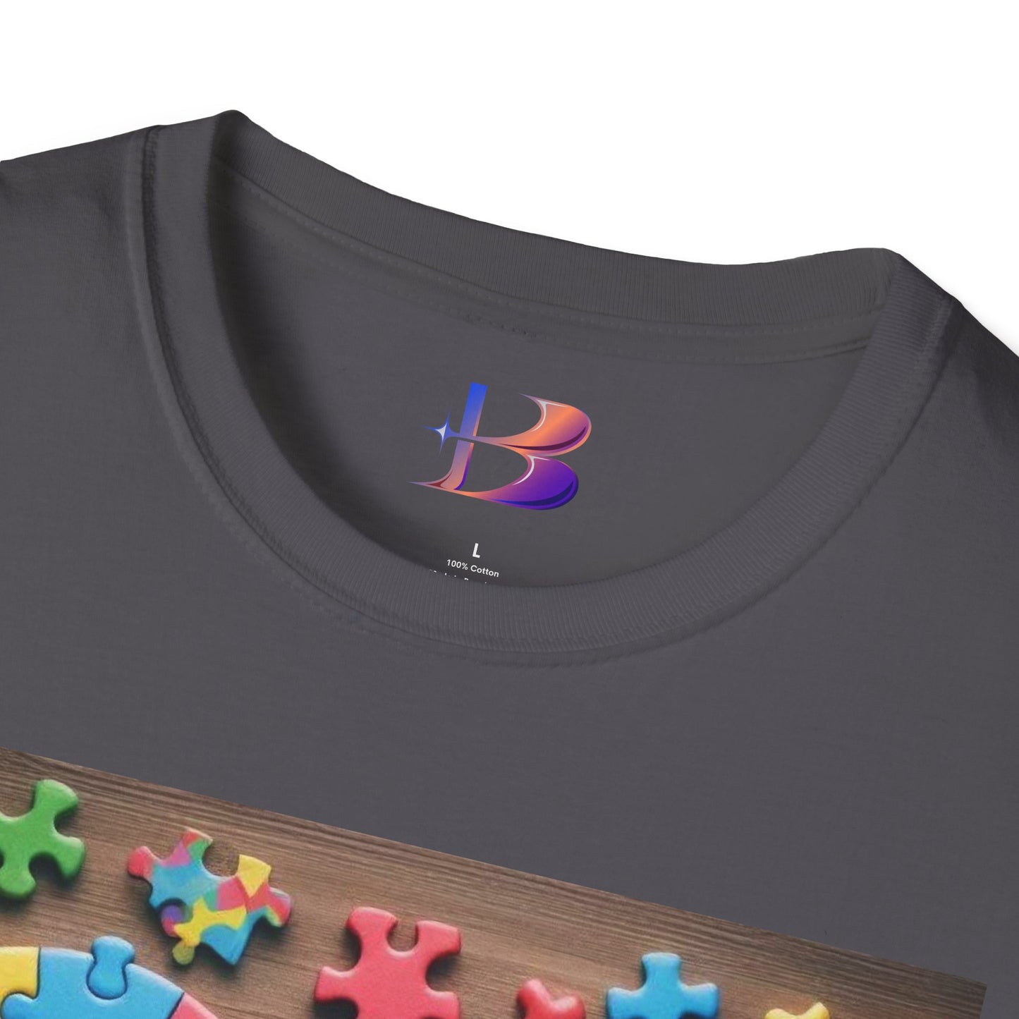Autism Unisex Softstyle T-Shirt (aiB & J Collections)(MULTIPLE COLORS)