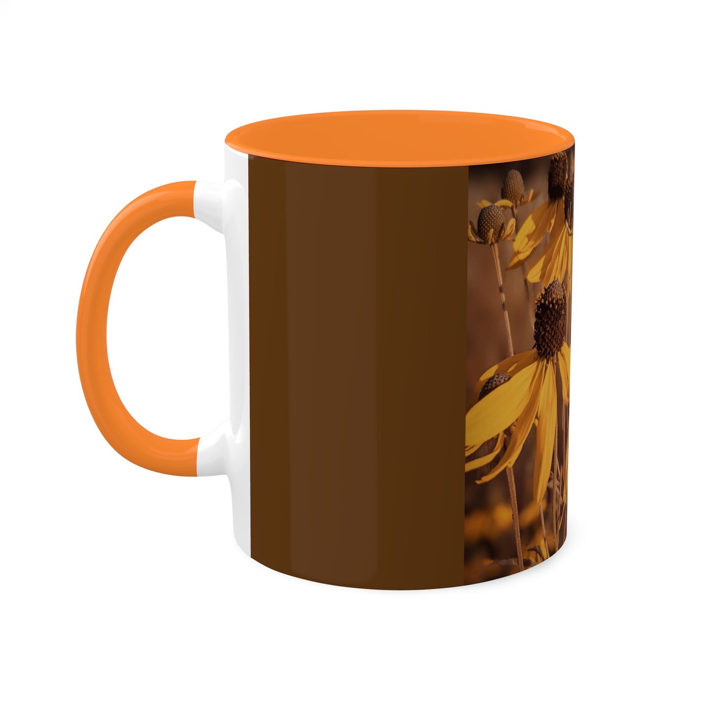 Coneflower Mug, 11oz (SP Photography Collection) ORANGE