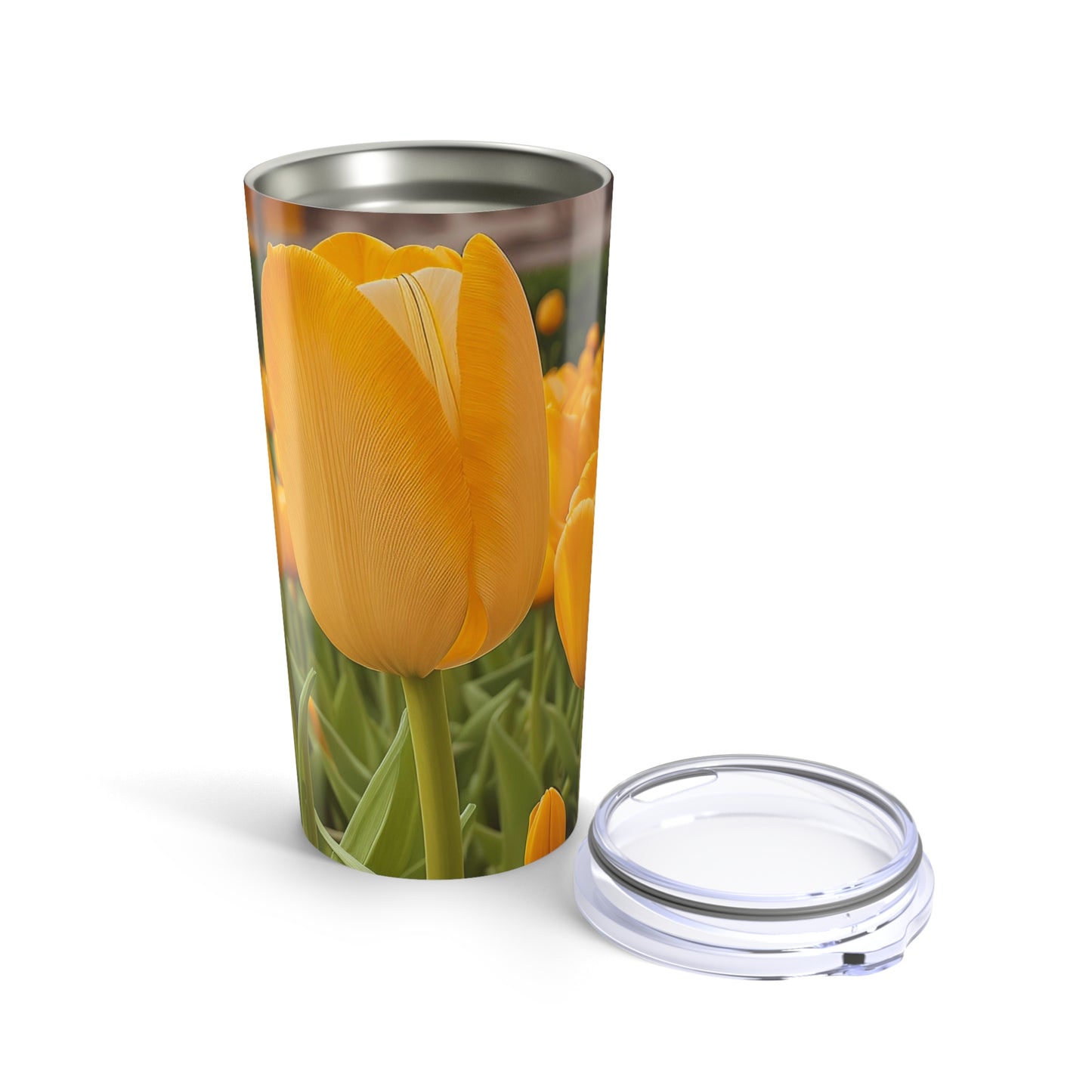 Yellow Tulip Tumbler 20oz (SP Photography Collection)