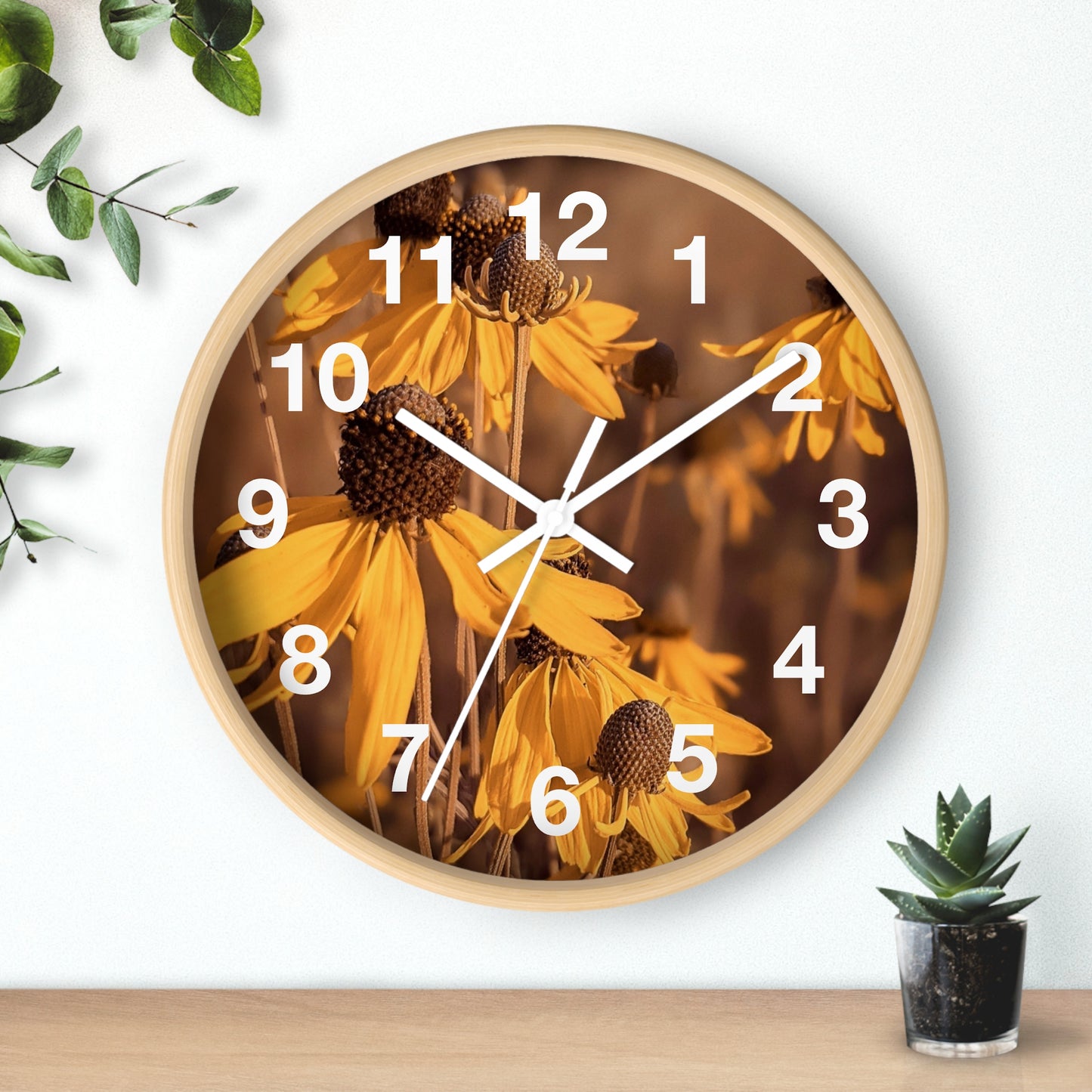 Coneflower Clock (SP Photography Collection)