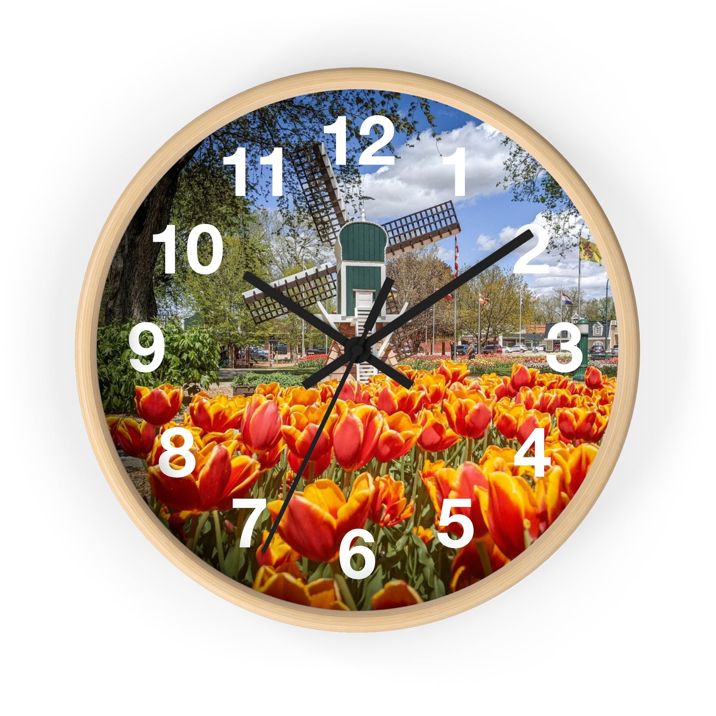Windmill Garden Clock (SP Photography Collection)
