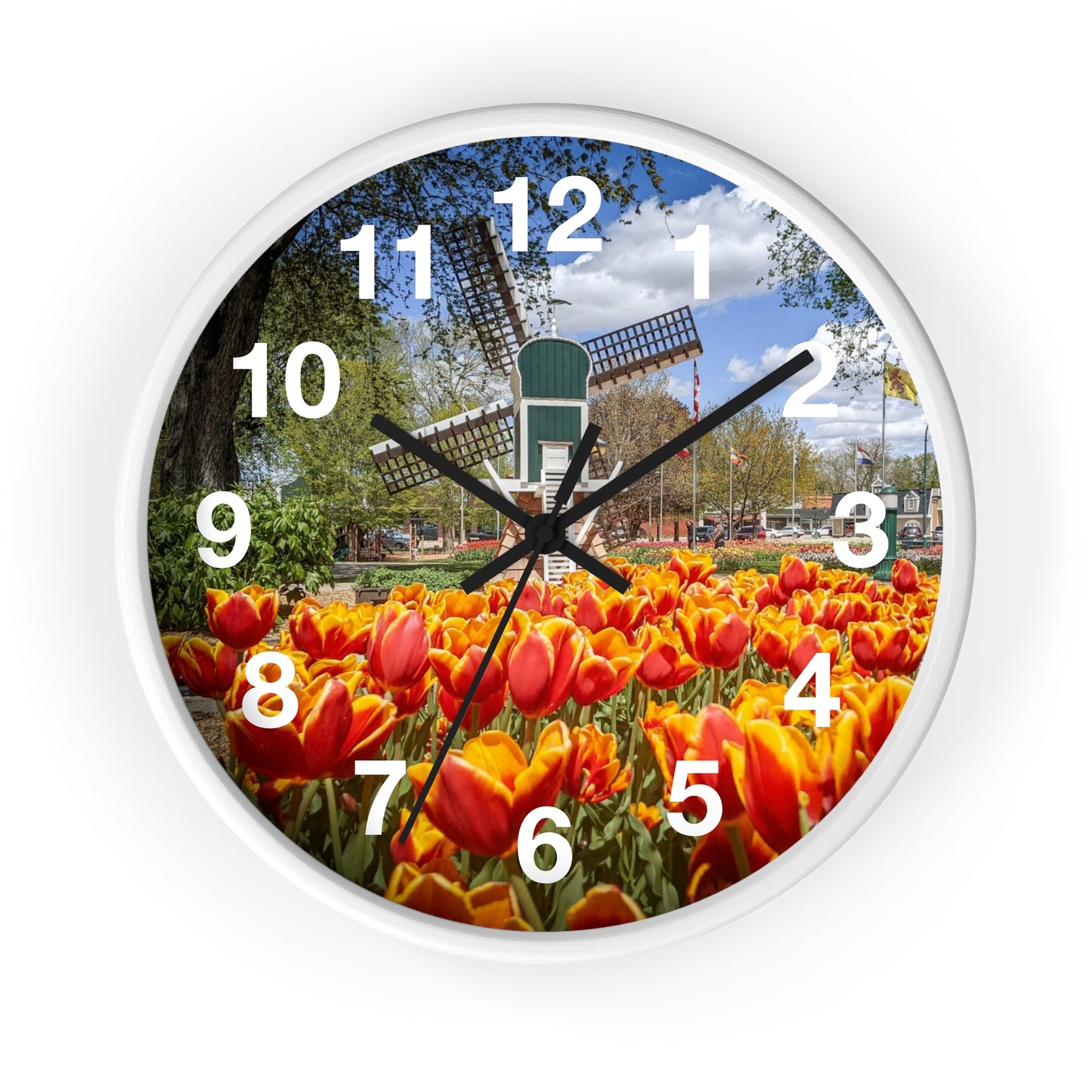 Windmill Garden Clock (SP Photography Collection)