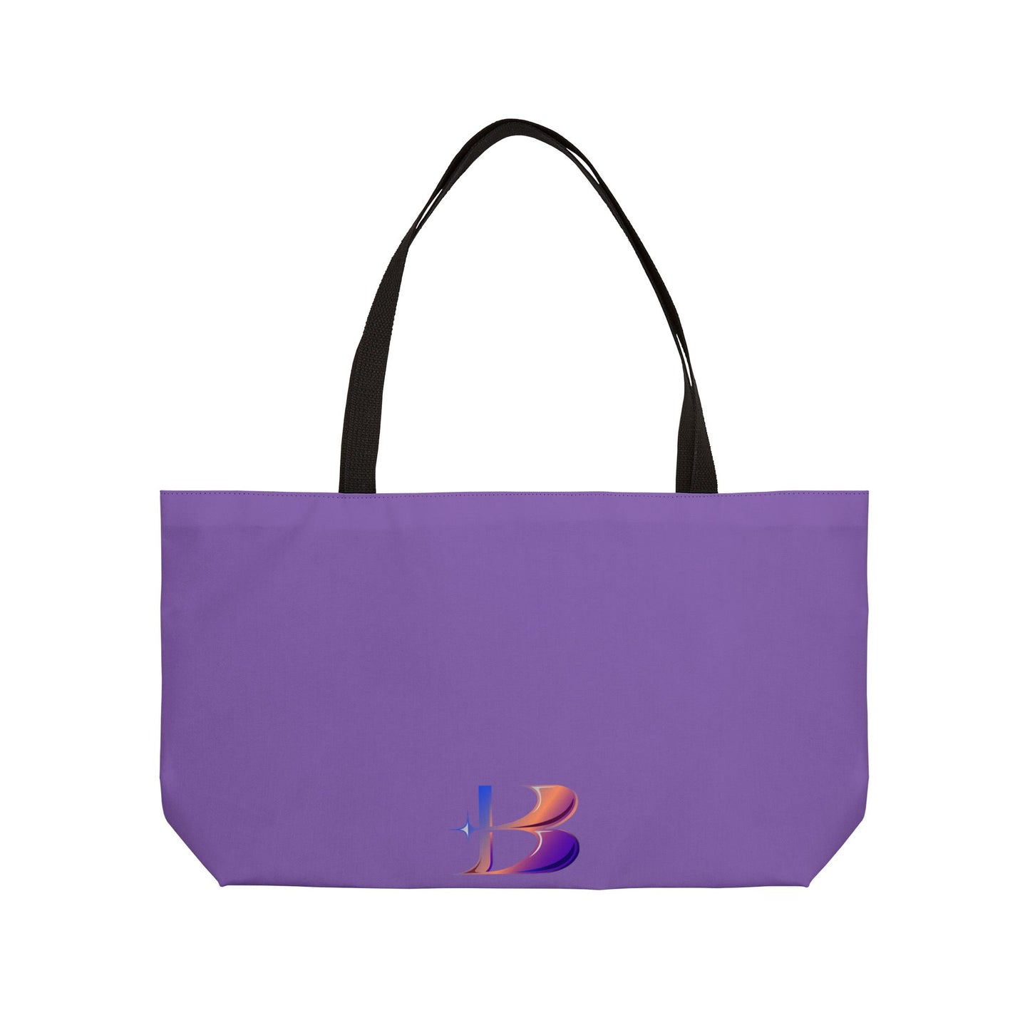 Lady Flutter Weekender Tote Bag (Peculiar Paintings Collection) PURPLE
