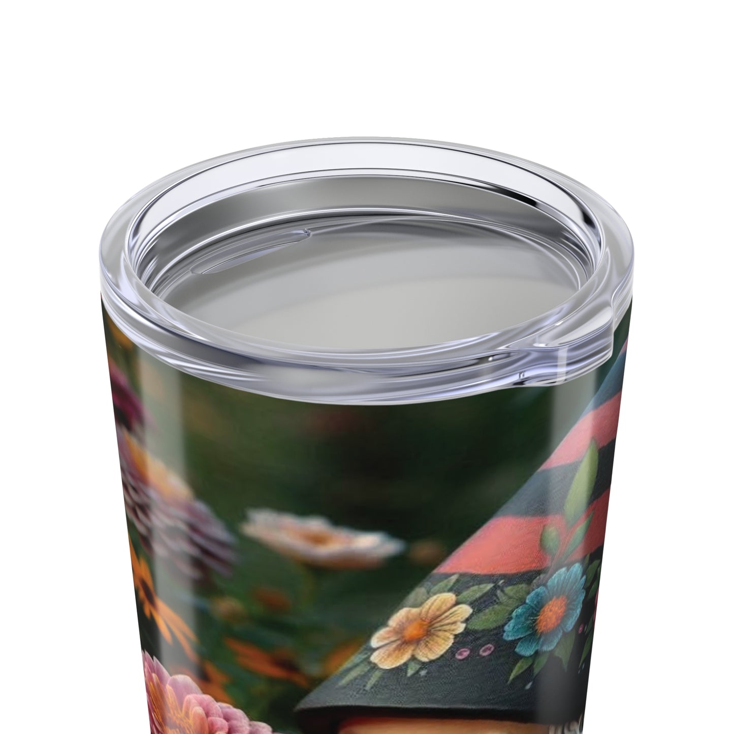 Flower Gnome Tumbler 20oz (aiB & J Collections)