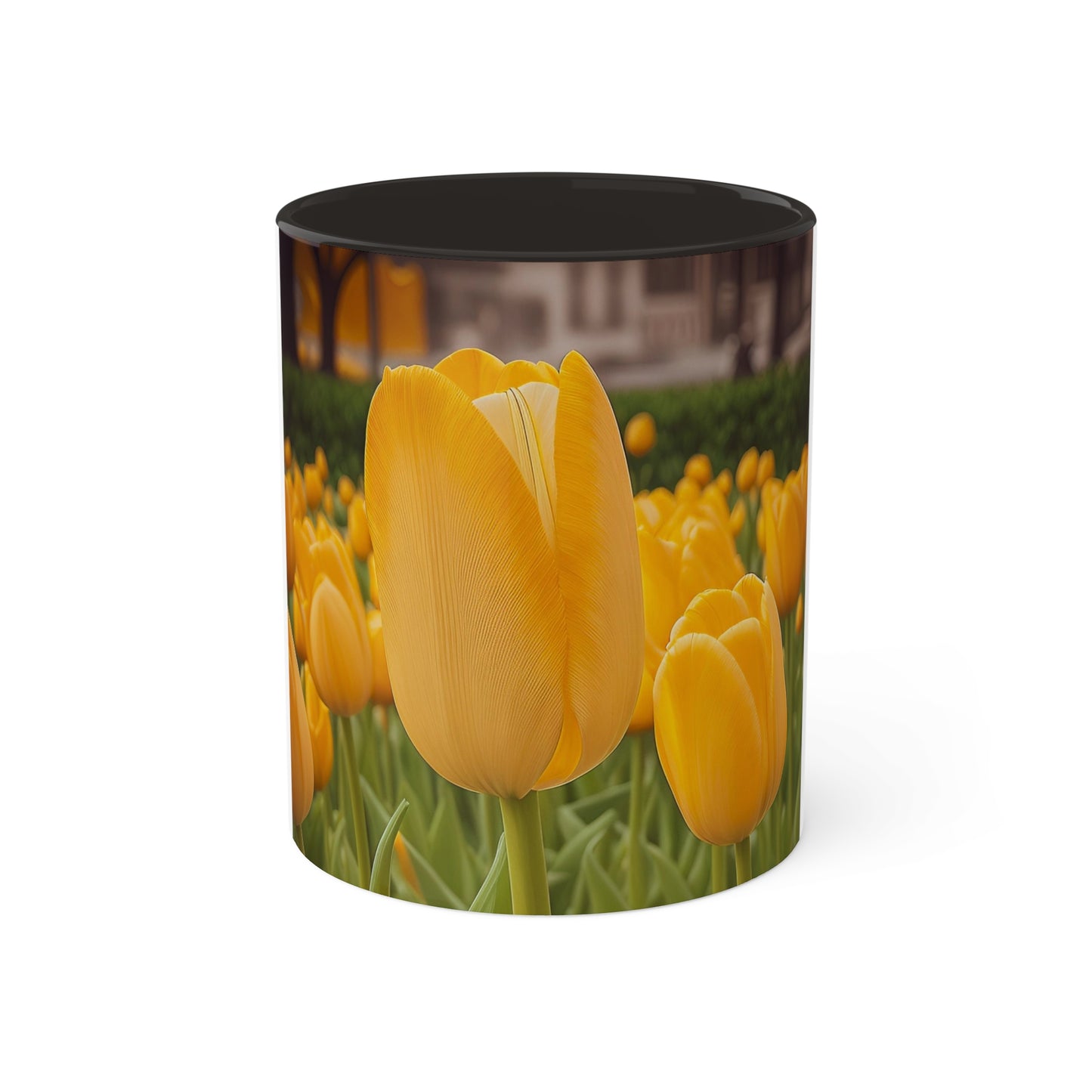 Yellow Tulip Mug, 11oz (SP Photography Collection)