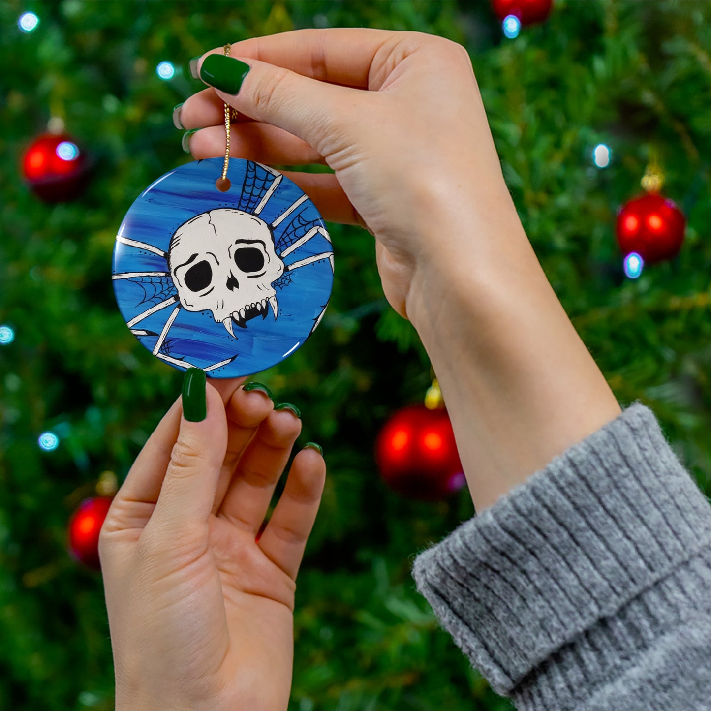 Mikey Ceramic Ornament (Peculiar Paintings Collection)