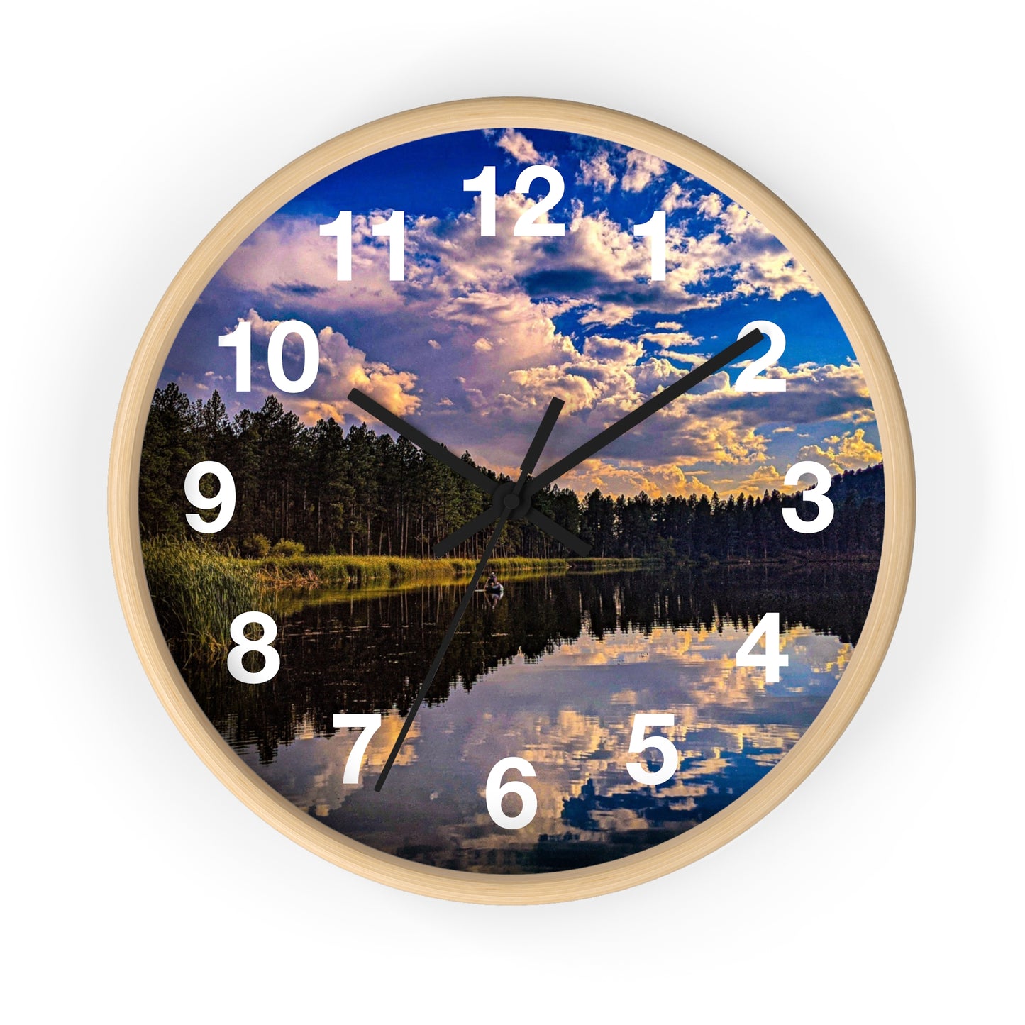 The Lake Wall Clock (SP Photography Collection)