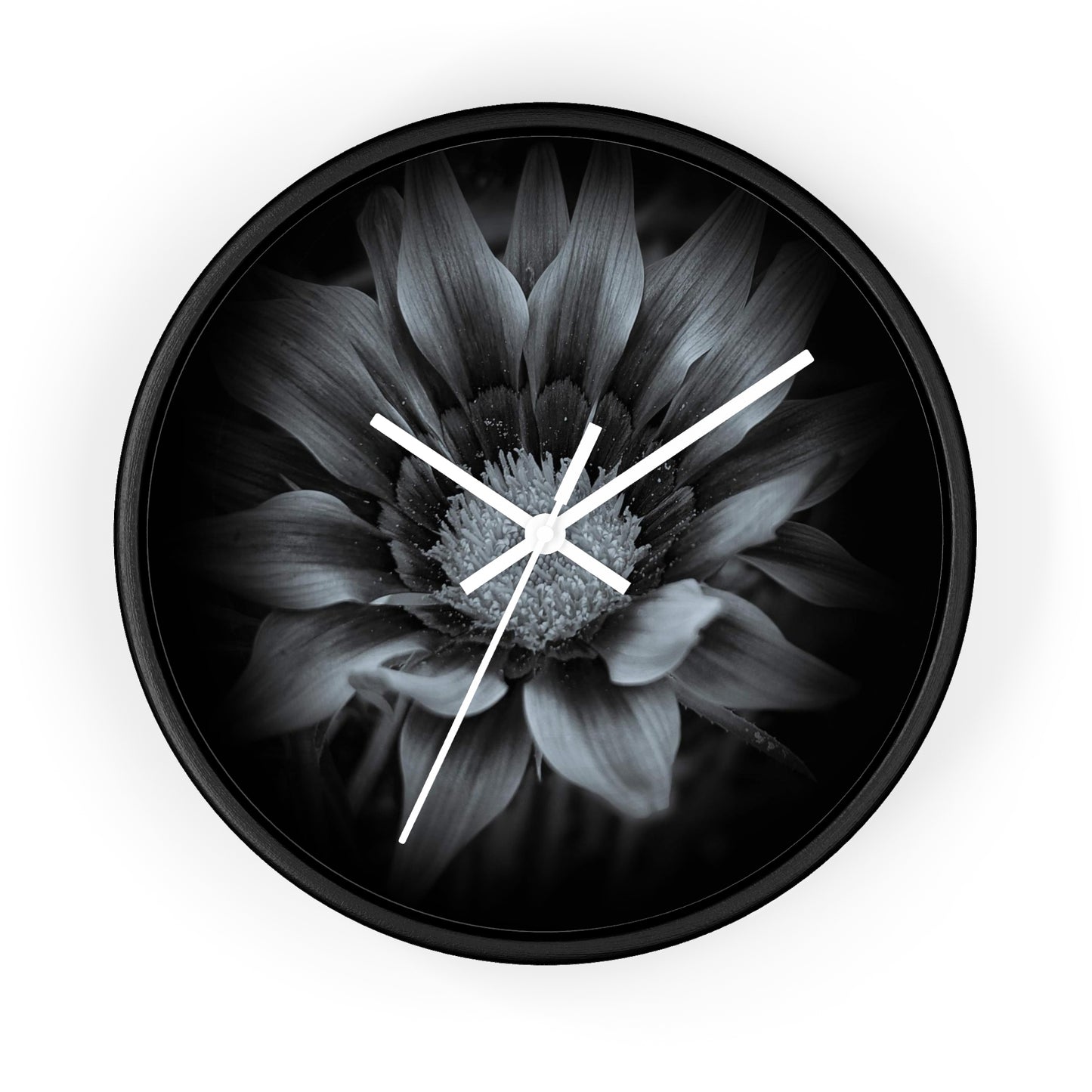 Midnight Bloom Wall Clock (SP Photography Collection)