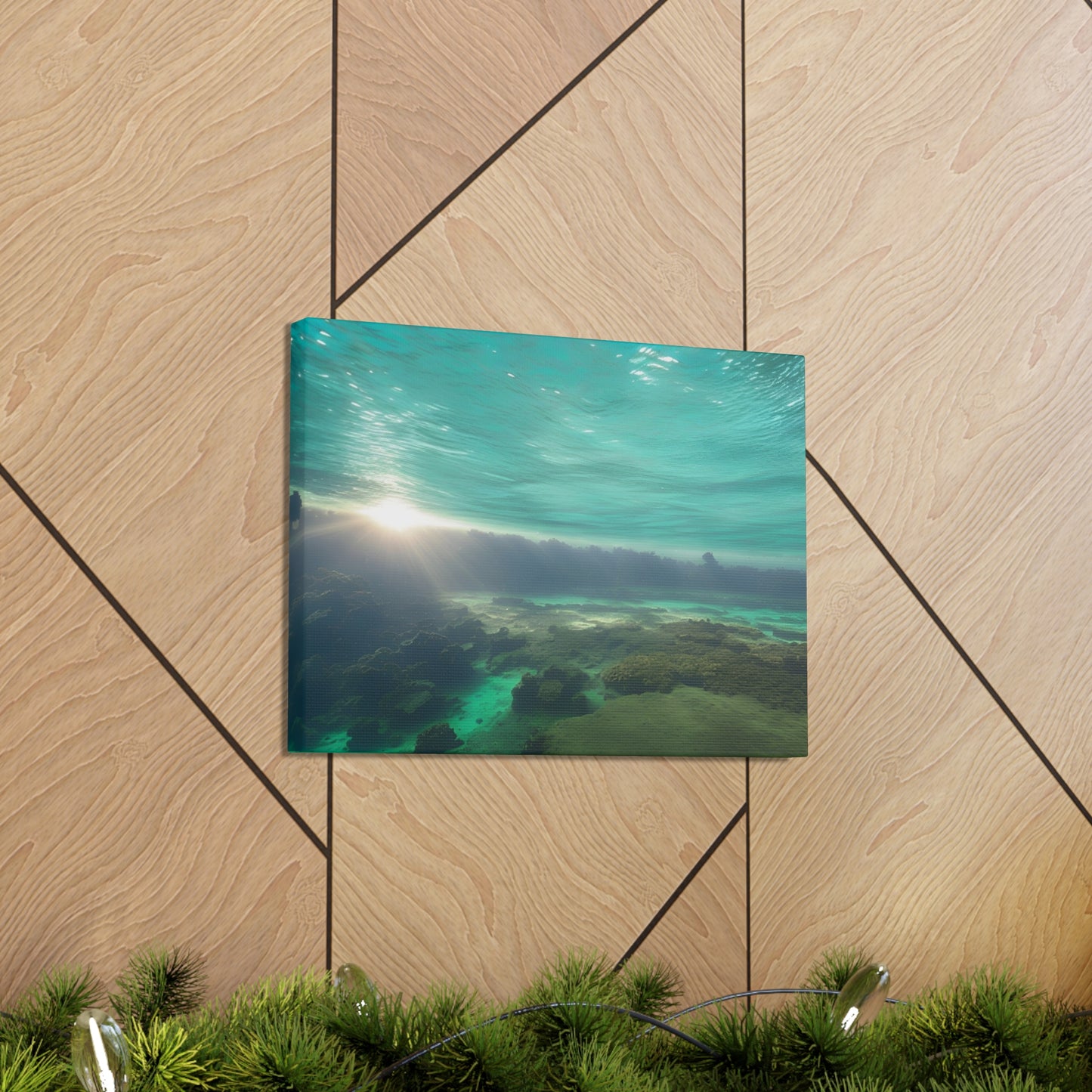 Under The Sea Canvas Gallery Wraps Black (SP Photography Collection)