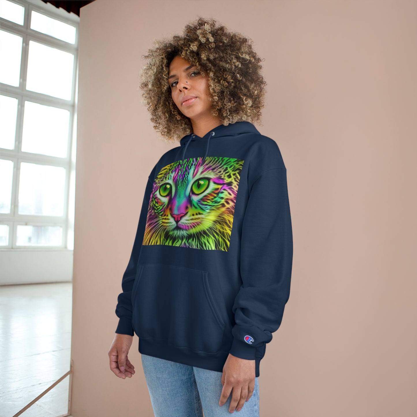 Colorful KItty Champion Hoodie (SP Photography Collection)