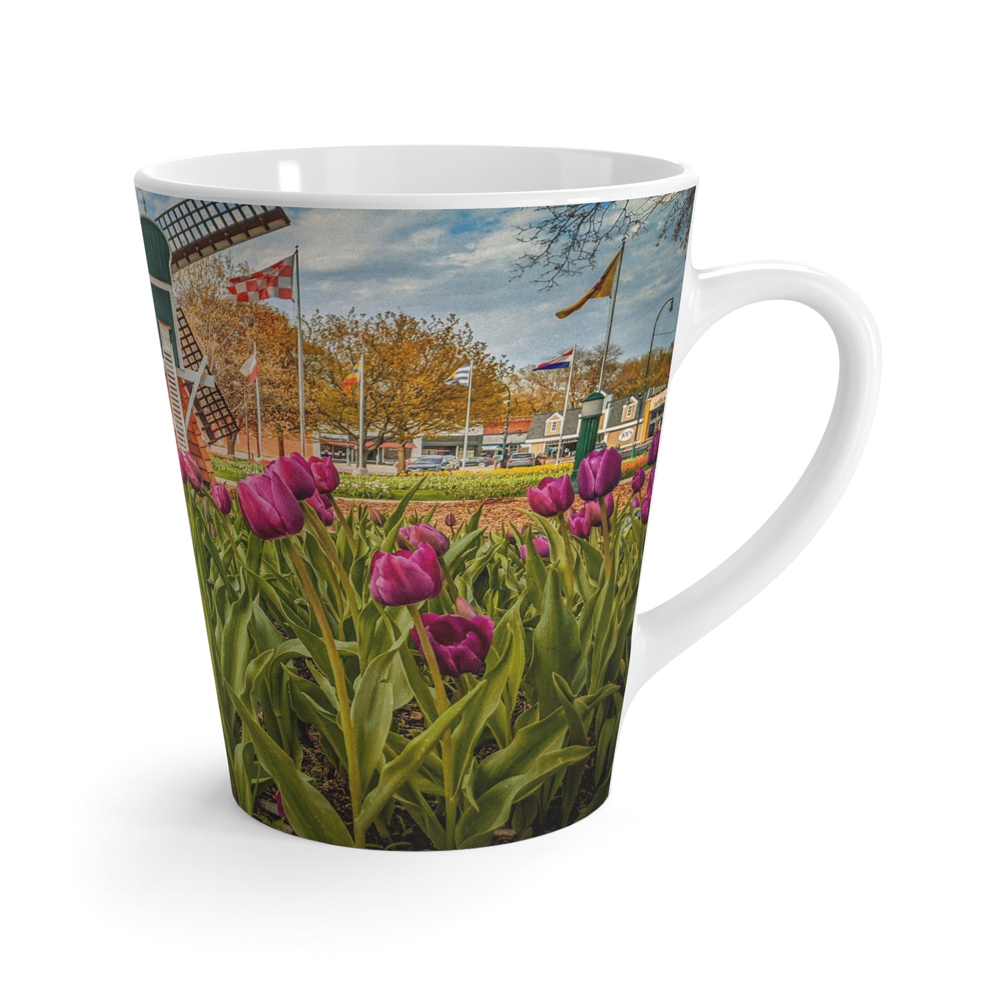 Windmill Tulip Latte Mug (SP Photography Collection)