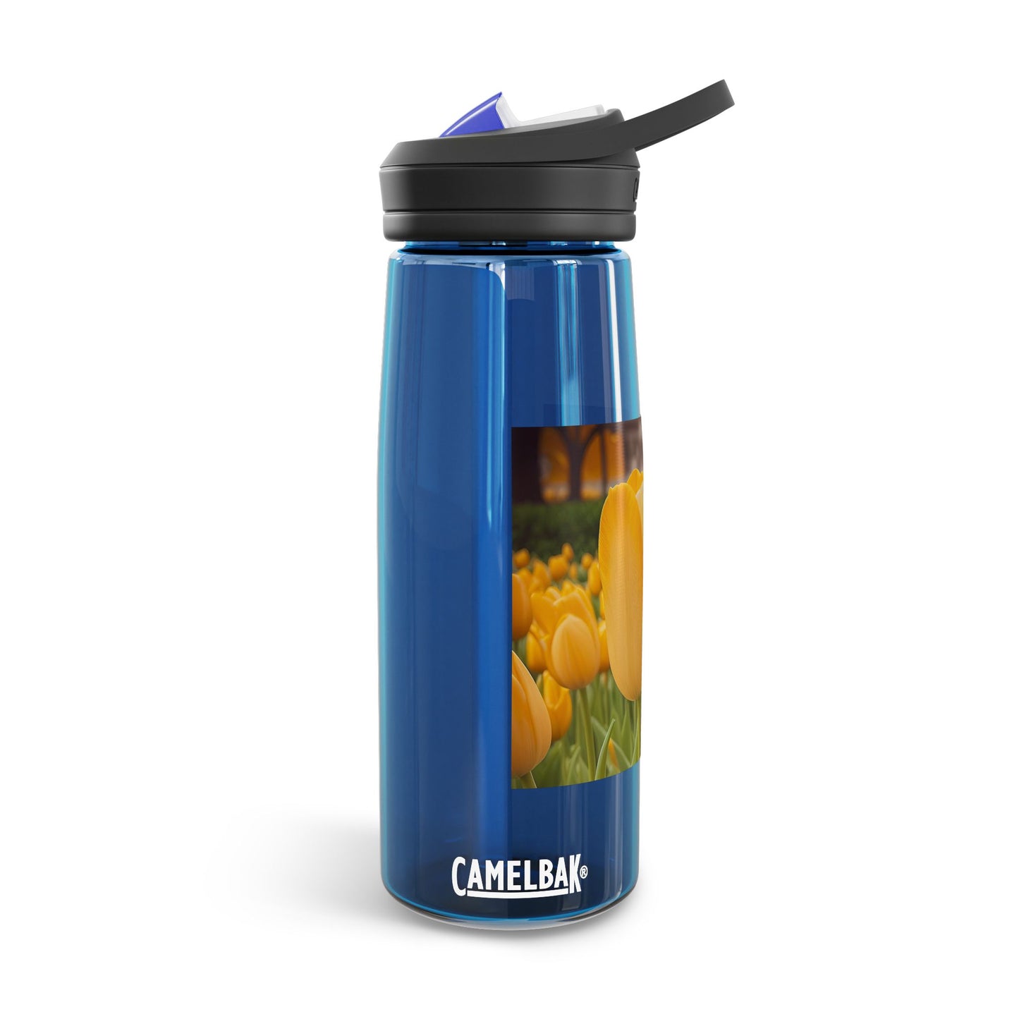 Yellow Tulip CamelBak Eddy® Water Bottle, 25oz (SP Photography Collection)