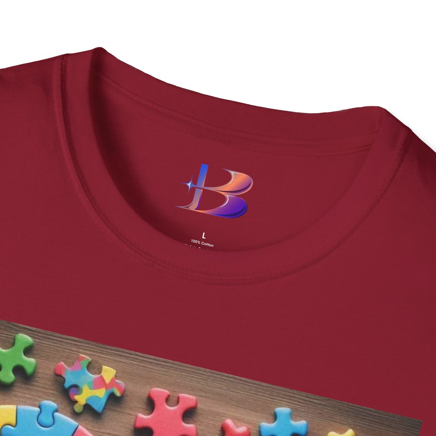 Autism Unisex Softstyle T-Shirt (aiB & J Collections)(MULTIPLE COLORS)