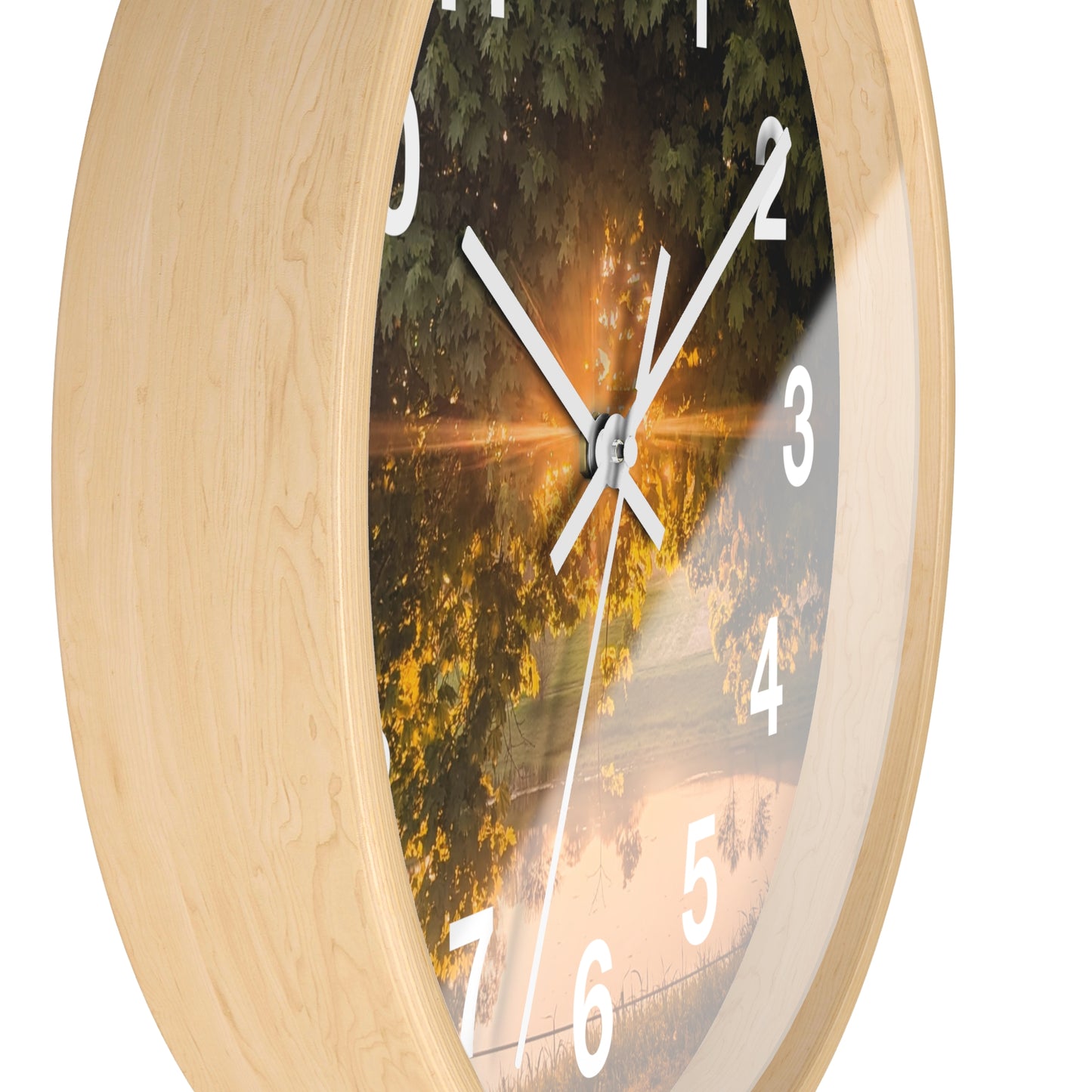 Sunset Pond Clock (SP Photography Collection)