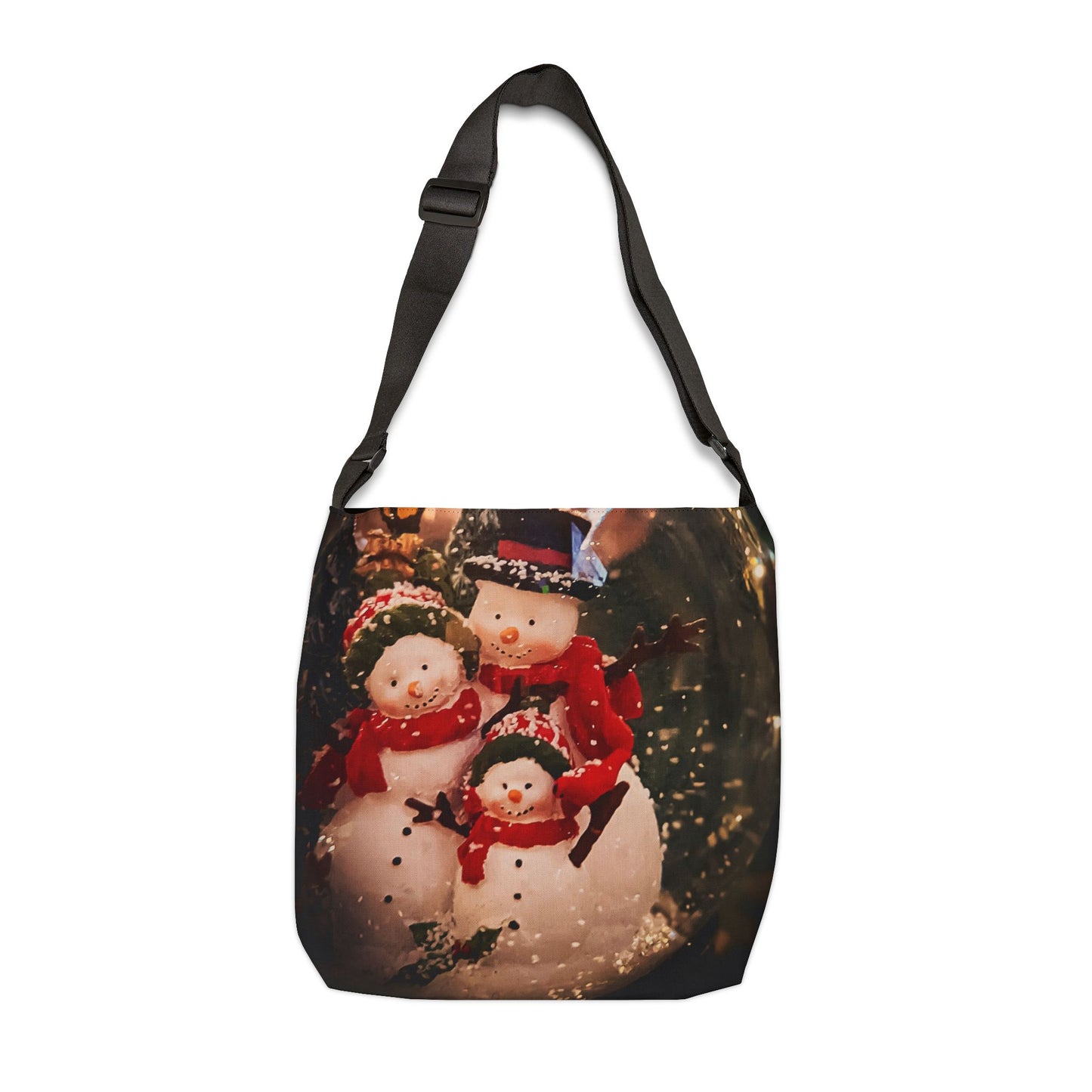Snow Globe Adjustable Tote Bag (SP Photography Collection) BLACK