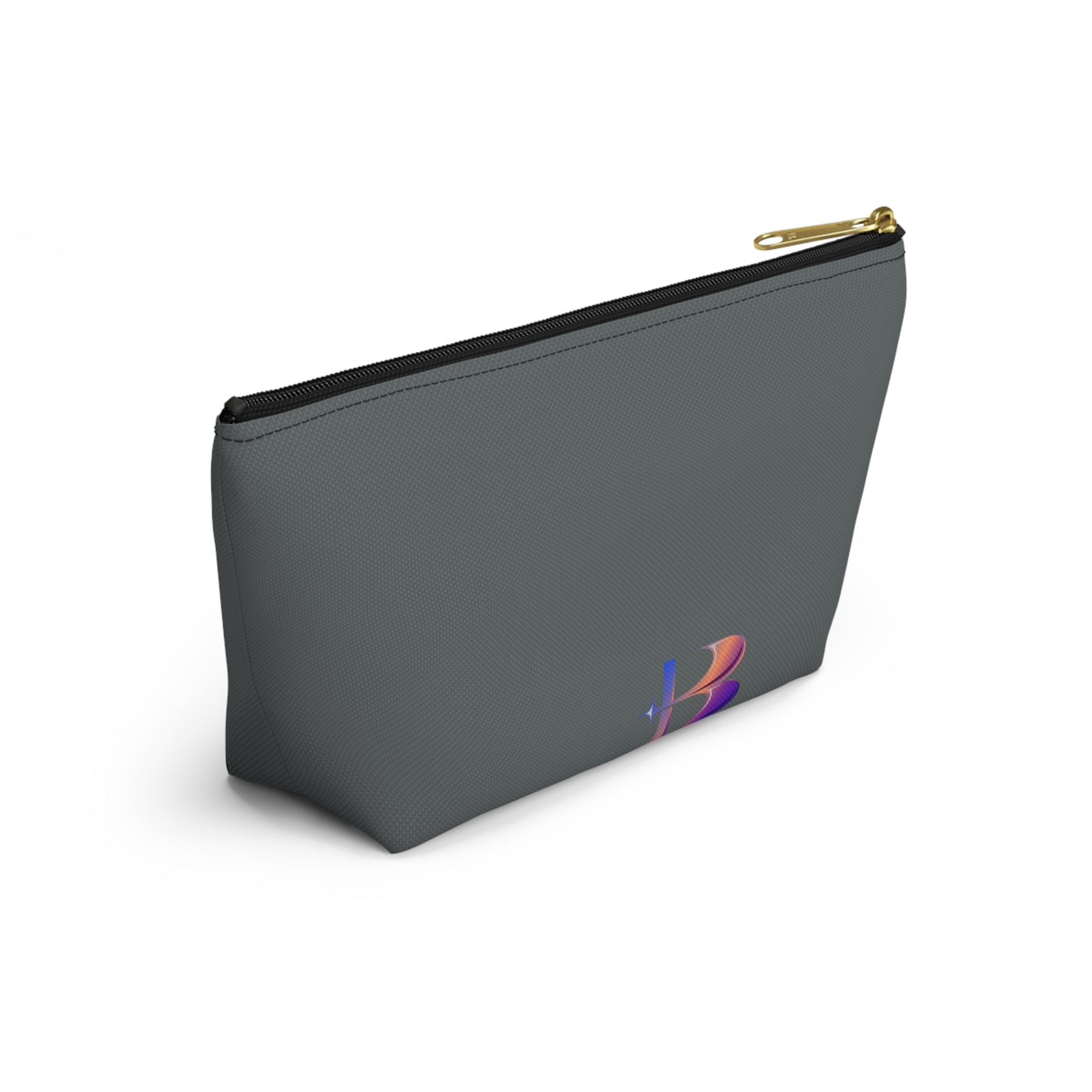 Hummingbird Accessory Pouch w T-bottom (aiB & J Collections) GRAY