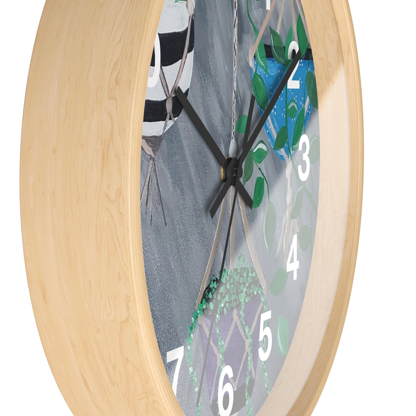 Succulent Delight Wall Clock (Brookson Collection)