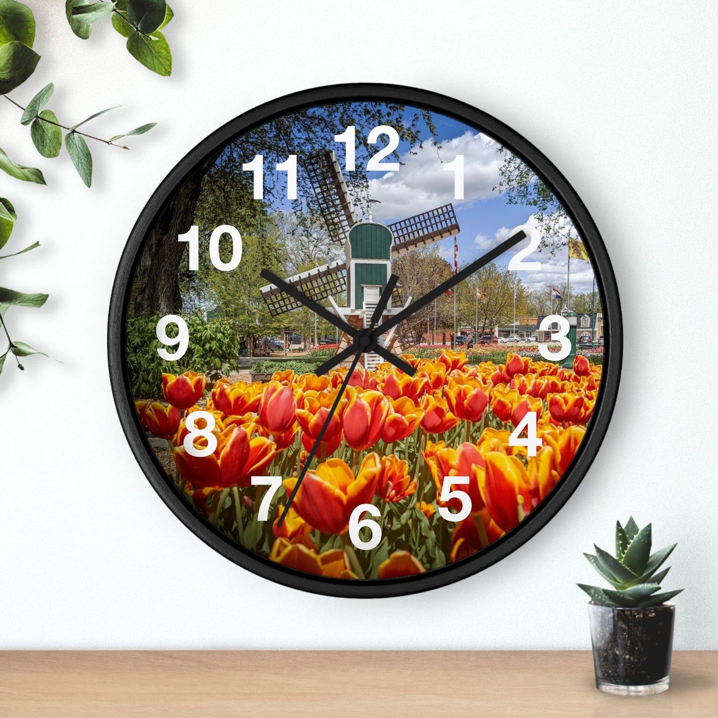 Windmill Garden Clock (SP Photography Collection)
