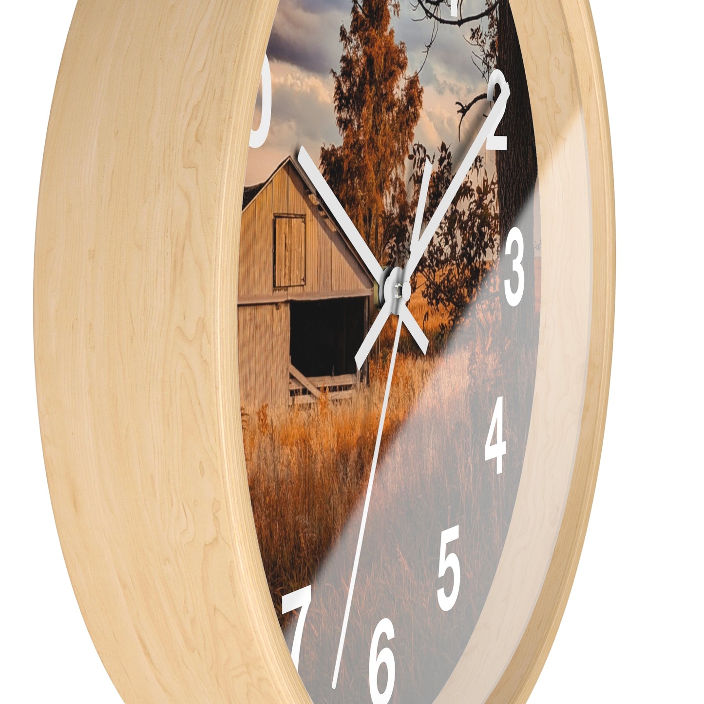 Golden Barn Clock (SP Photography Collection)