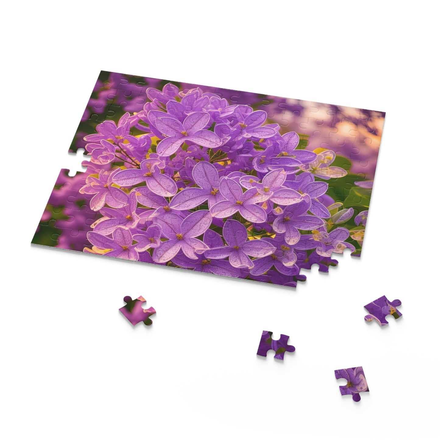 Purple Lilac Puzzle (SP Photography Collection) (120, 252, 500-Piece)