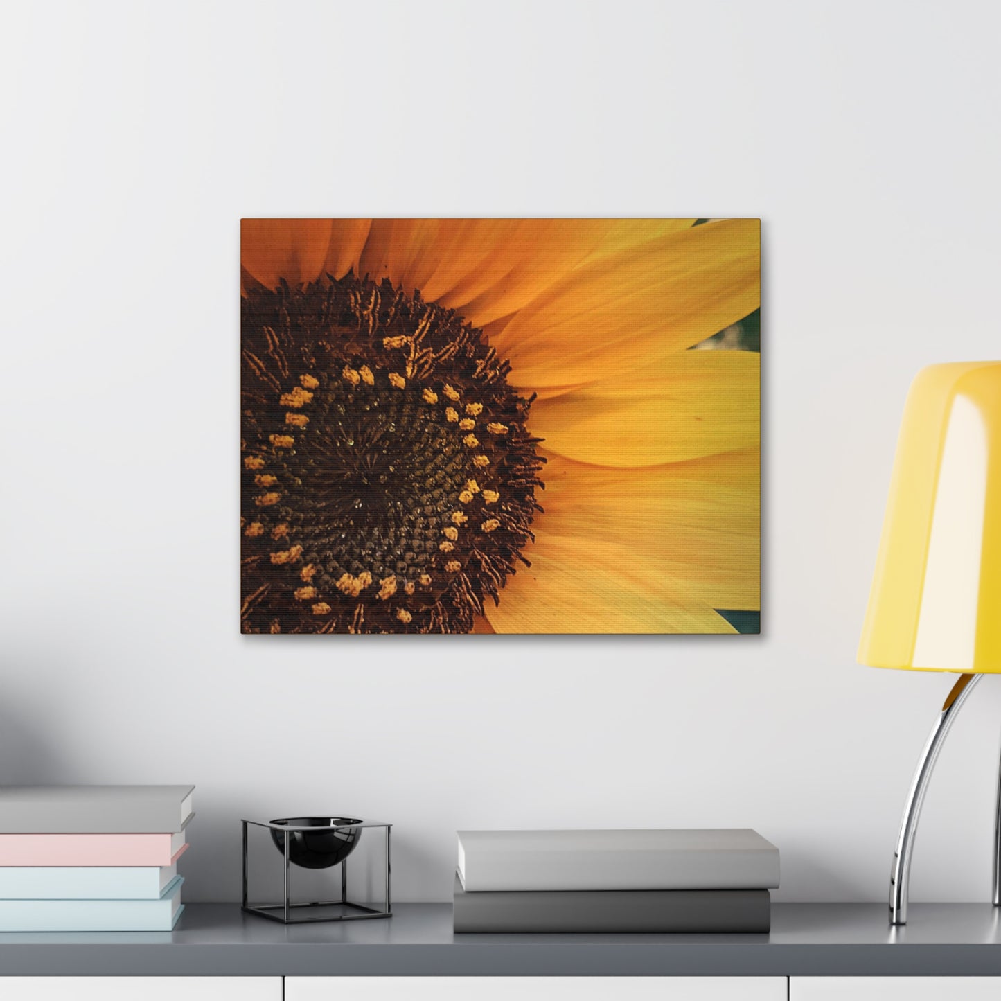 Sun Ray Sunflower Wrap Canvas (SP Photography Collection)