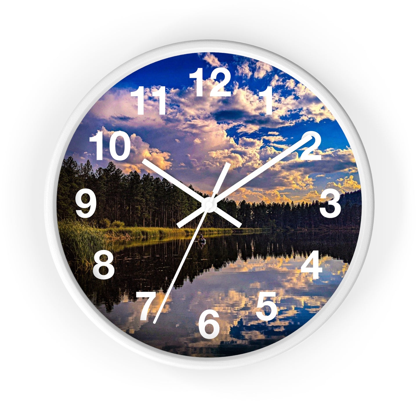 The Lake Wall Clock (SP Photography Collection)