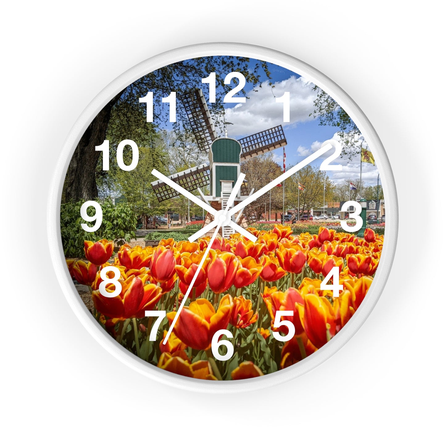 Windmill Garden Clock (SP Photography Collection)