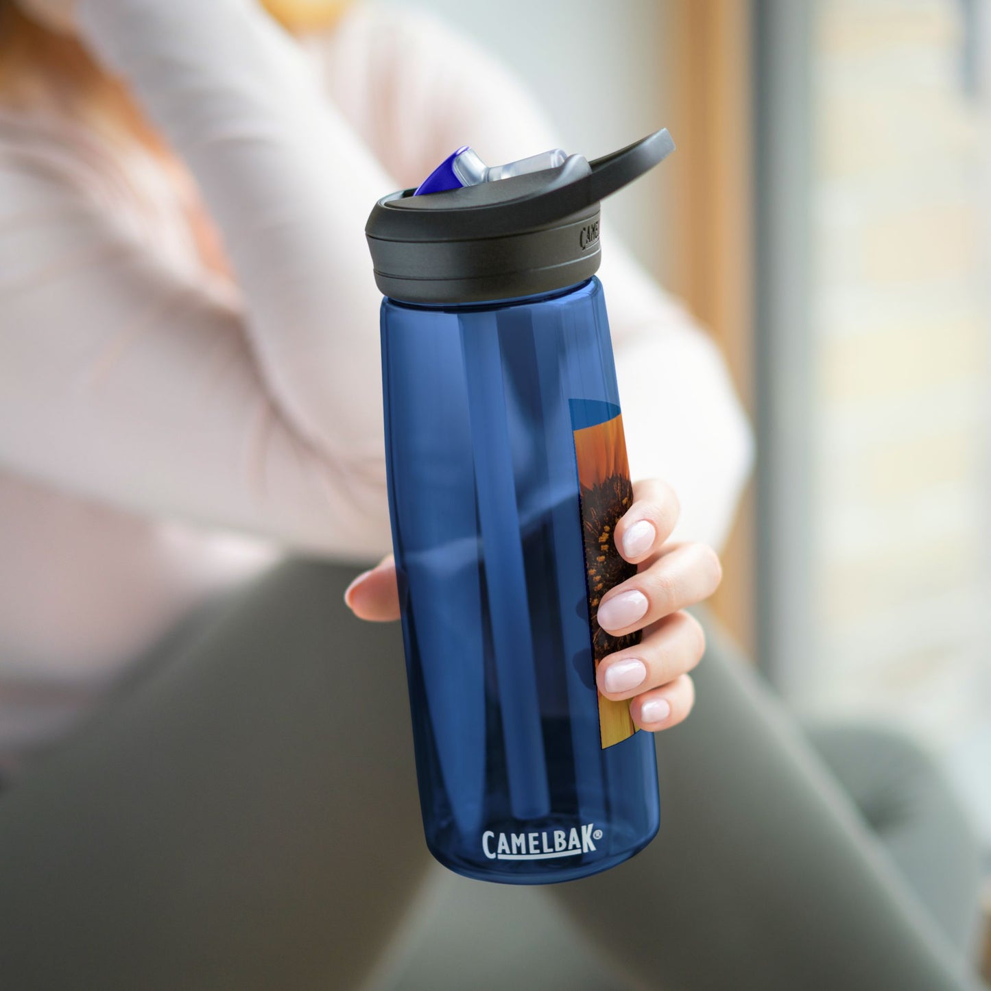 Sun Ray Sunflower CamelBak Eddy® Water Bottle, 25oz (SP Photography Collection)