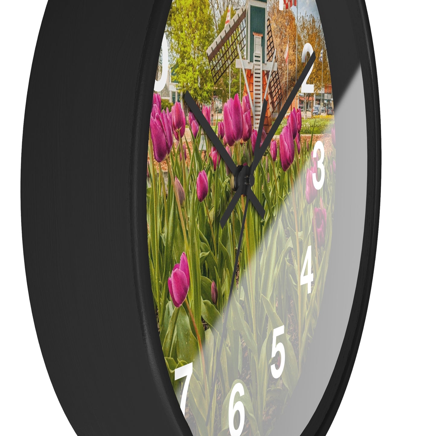 Windmill Tulip Wall Clock (SP Photography Collection)