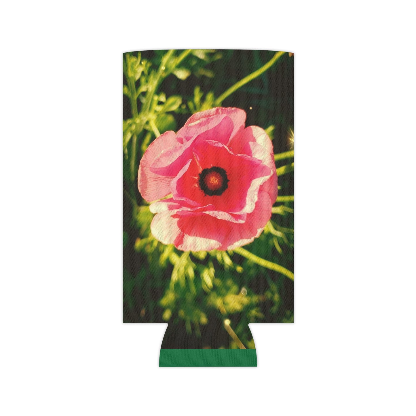 Pink Can Cooler Sleeve (Enchanted Exposures By Tammy Lyne) GREEN