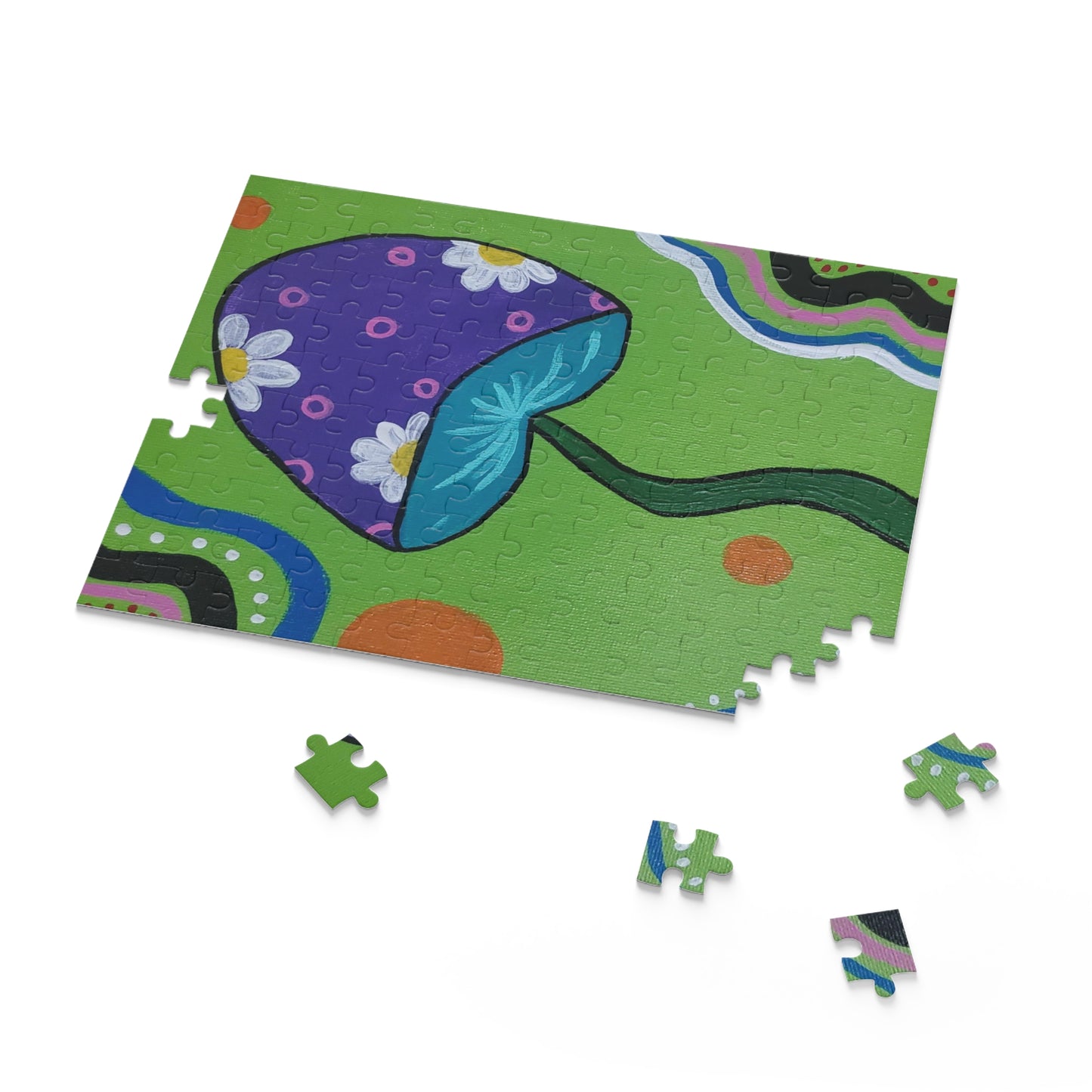 Marguerite Mushroom Puzzle (Peculiar Paintings Collection 120, 252, 500-Piece)