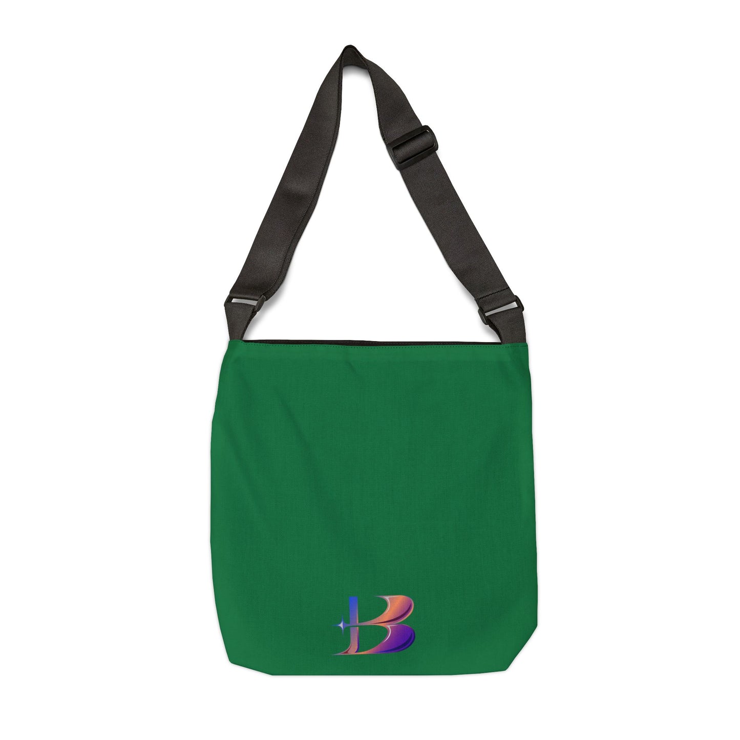 Happy Sunflower Adjustable Tote Bag (Enchanted Exposures By Tammy Lyne) GREEN